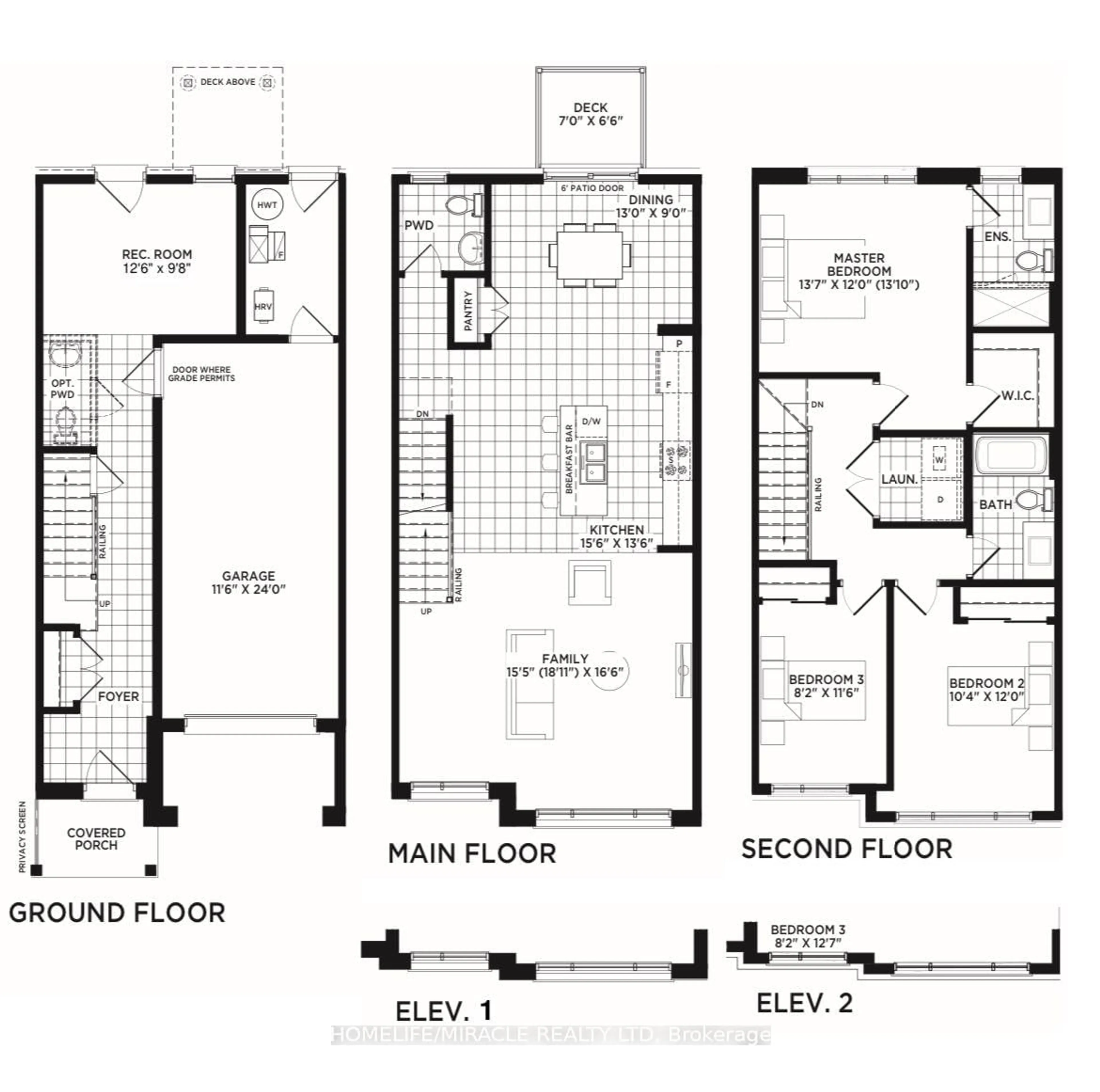 Floor plan for 9 Briar Crt, Halton Hills Ontario L7G 0P5