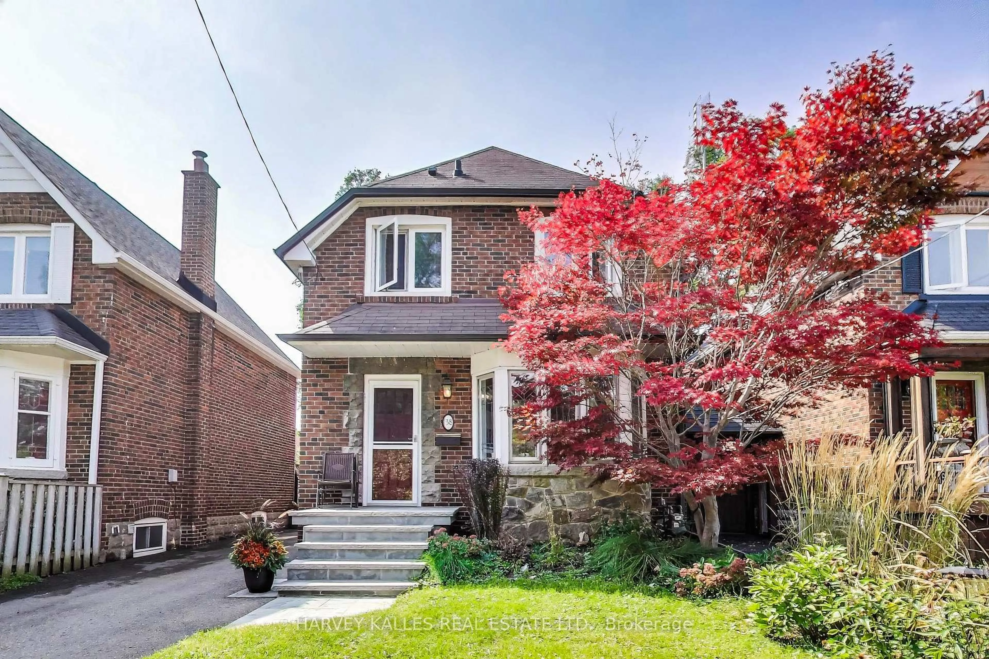Home with brick exterior material, street for 38 Coe Hill Dr, Toronto Ontario M6S 3C8