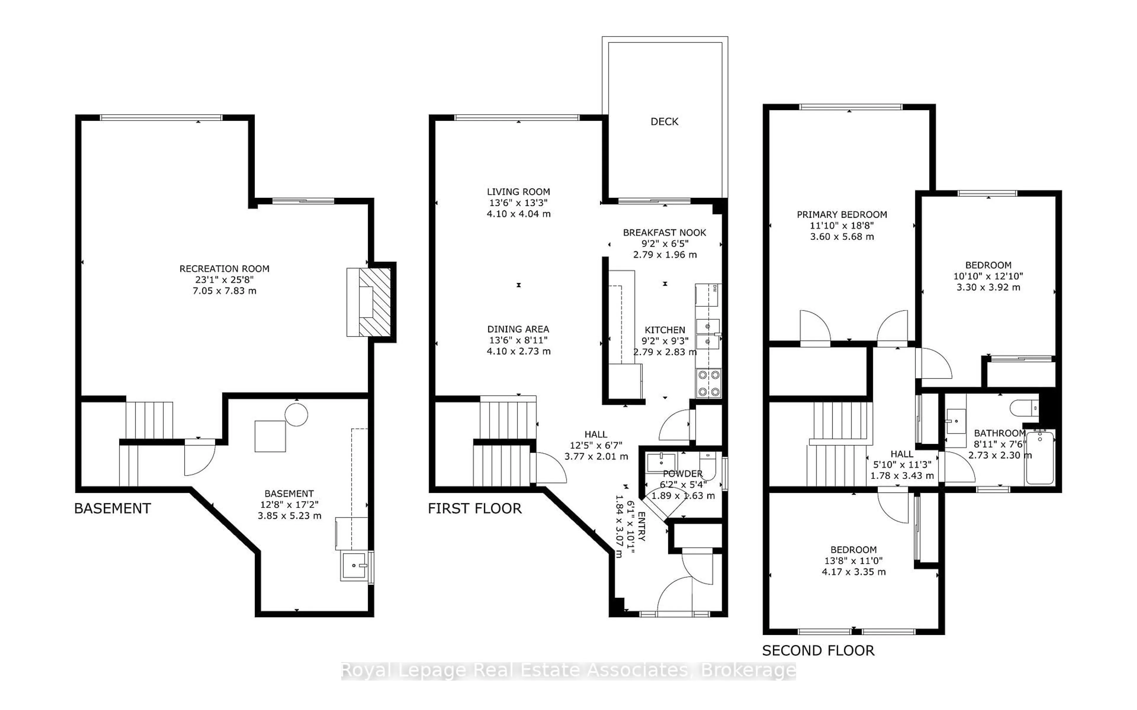 Floor plan for 4265 Thom Gdns, Mississauga Ontario L5L 2B4