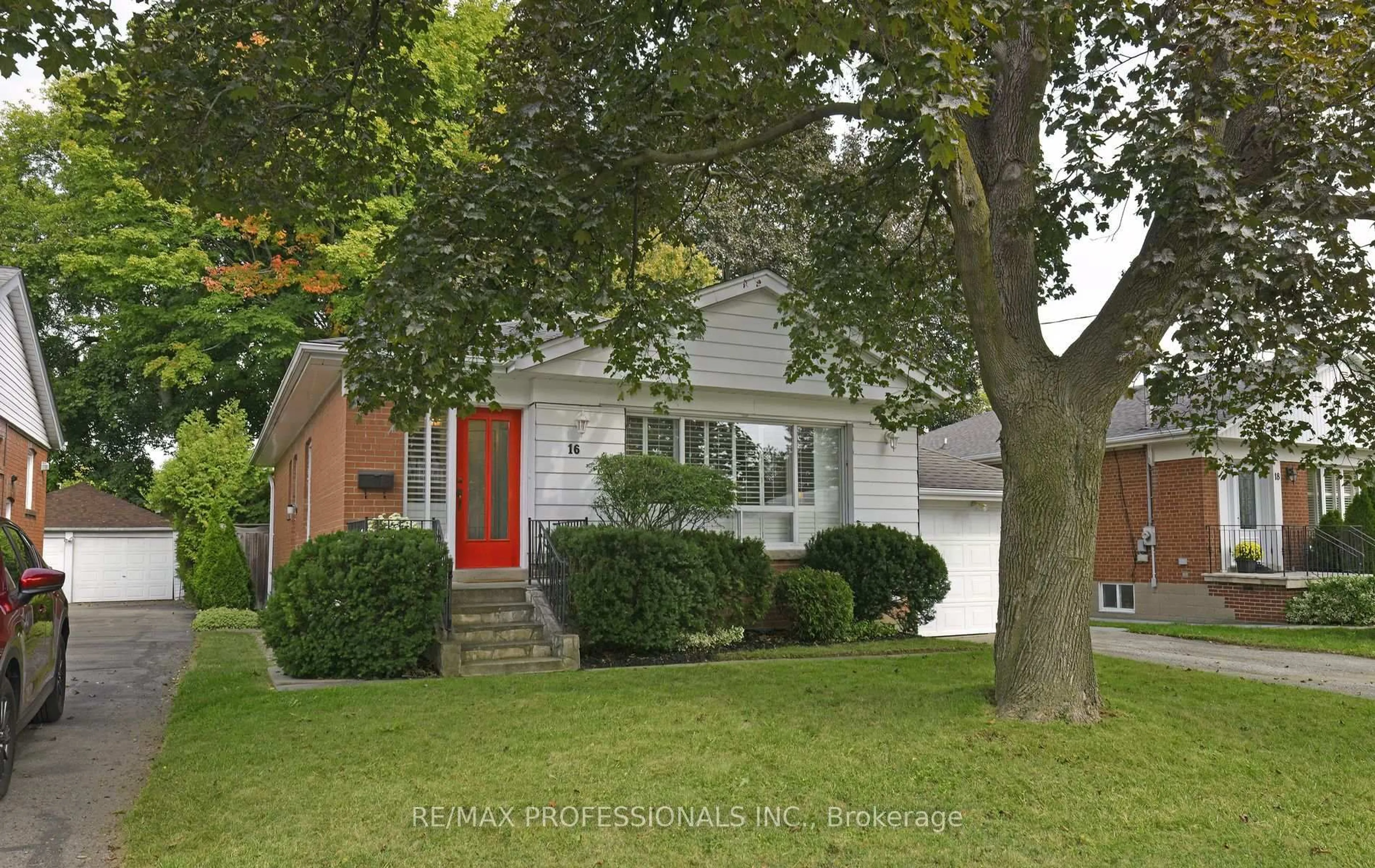 Home with brick exterior material, street for 16 Nashland Ave, Toronto Ontario M9B 2V4