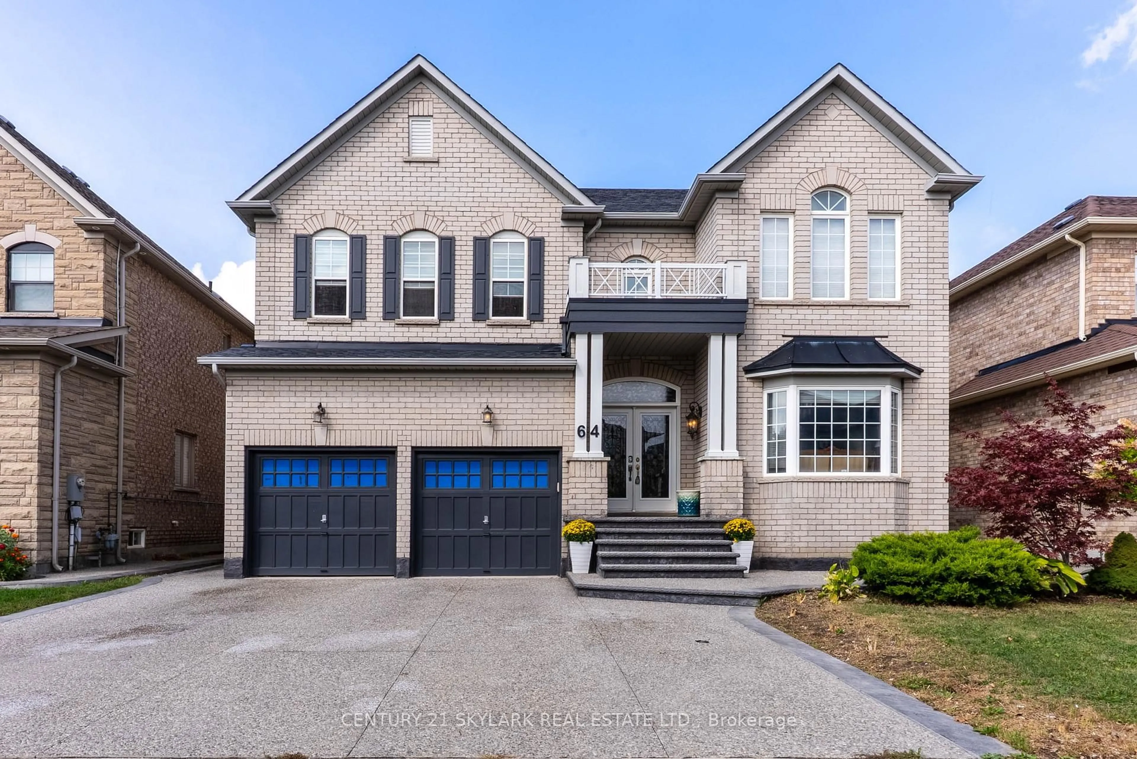 Home with brick exterior material, street for 64 Jacksonville Dr, Brampton Ontario L6P 2Z2
