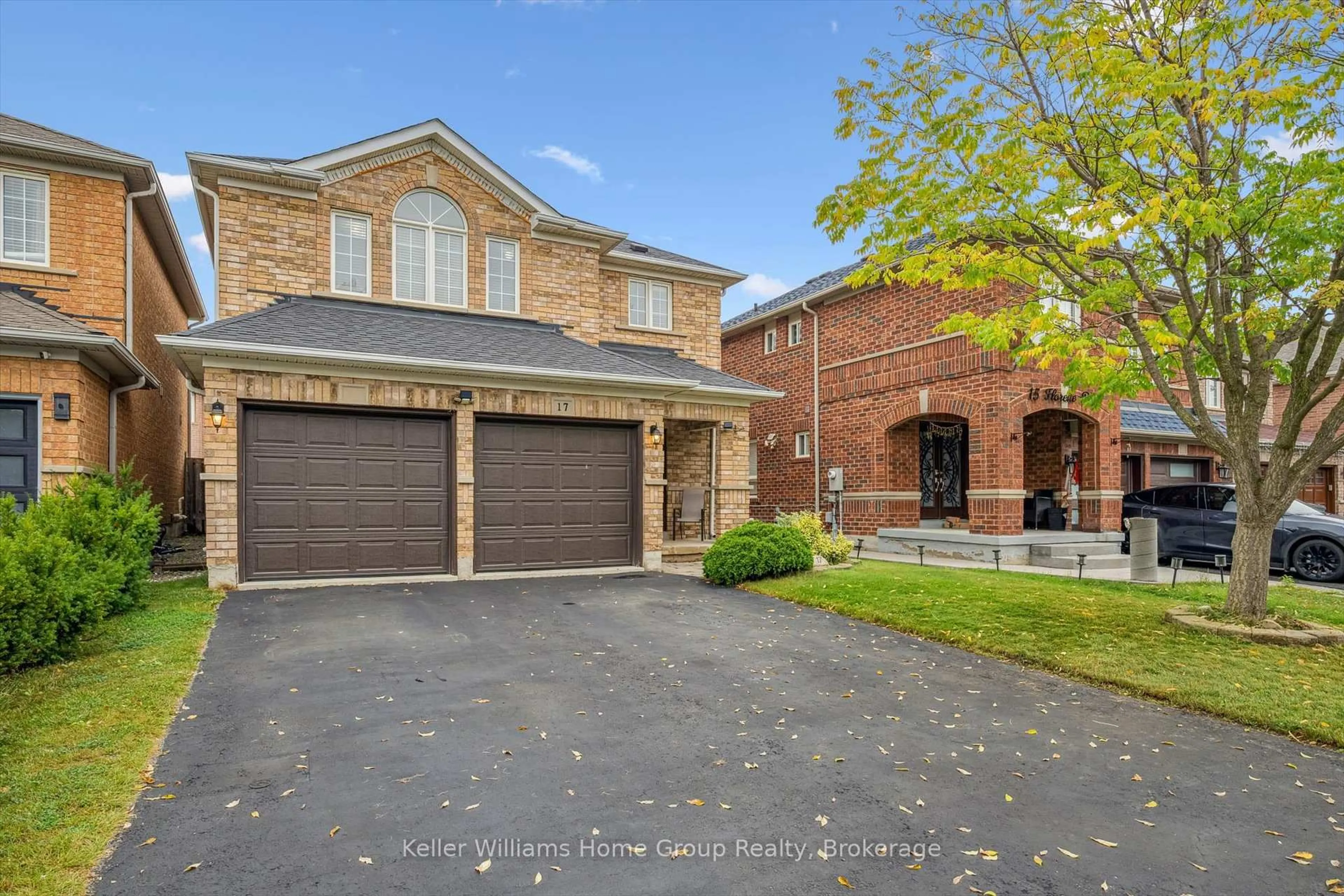 Home with brick exterior material, street for 17 Florette Pl, Brampton Ontario L7A 3G6
