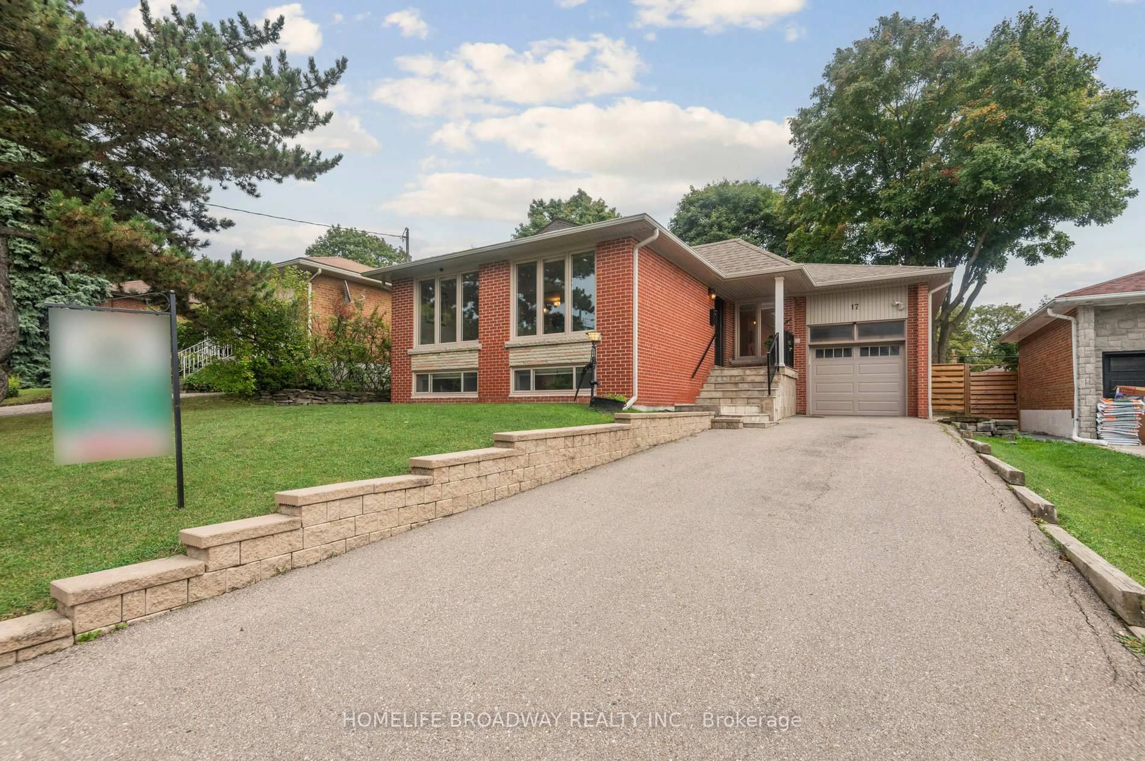 Home with brick exterior material, street for 17 Jill Cres, Toronto Ontario M9B 6B2