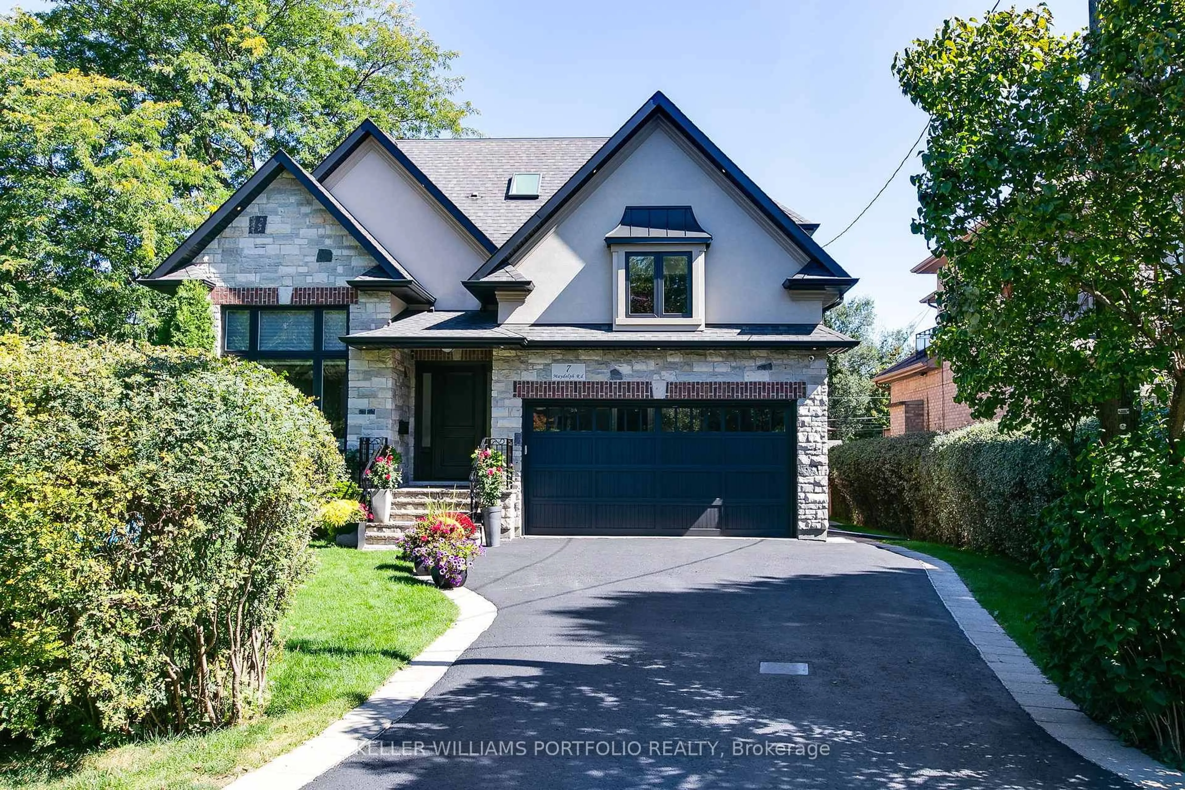 Home with brick exterior material, street for 7 Maydolph Rd, Toronto Ontario M9B 1V5