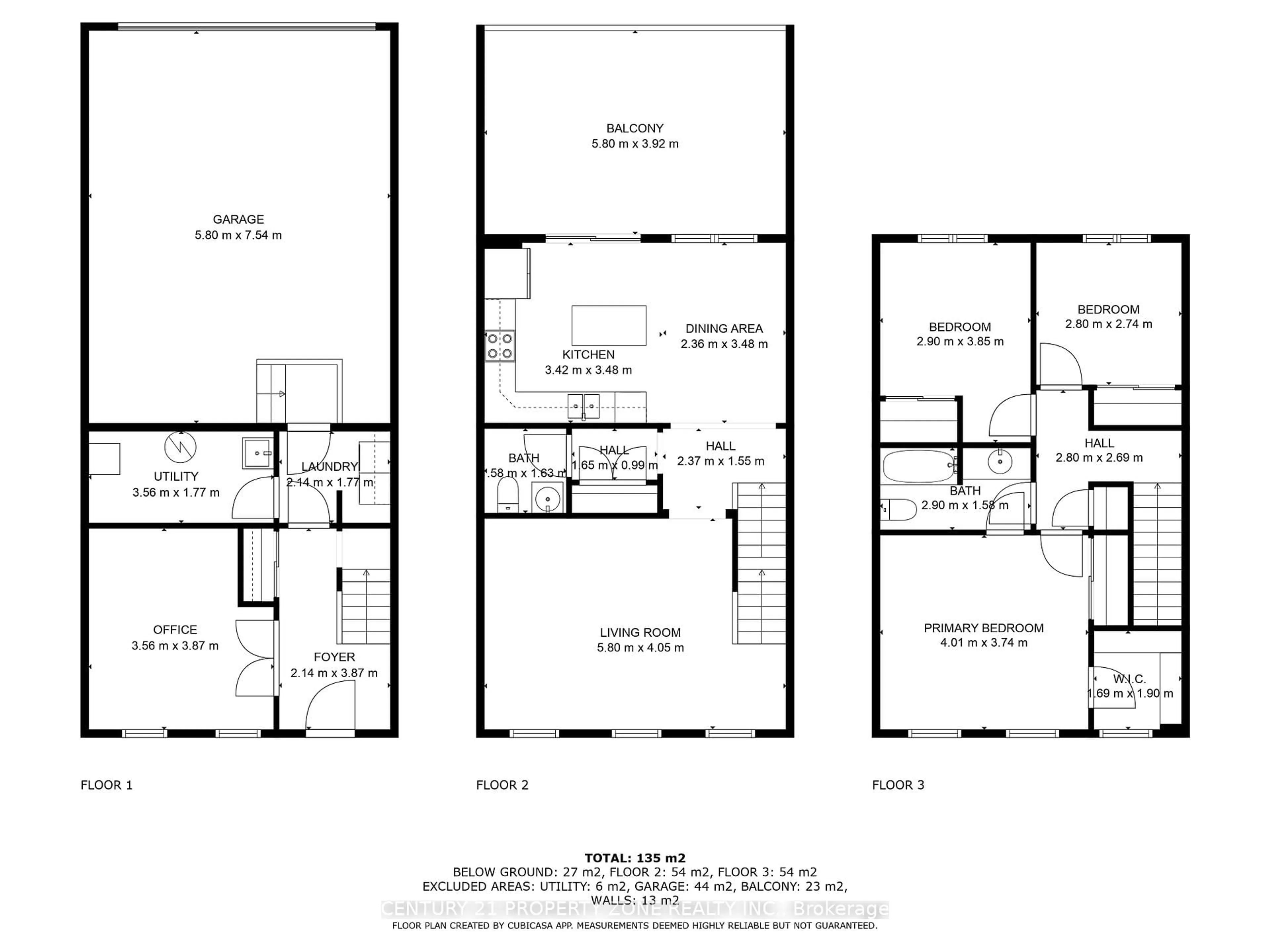 Floor plan for 13 Portsdown Rd, Brampton Ontario L7A 0P8