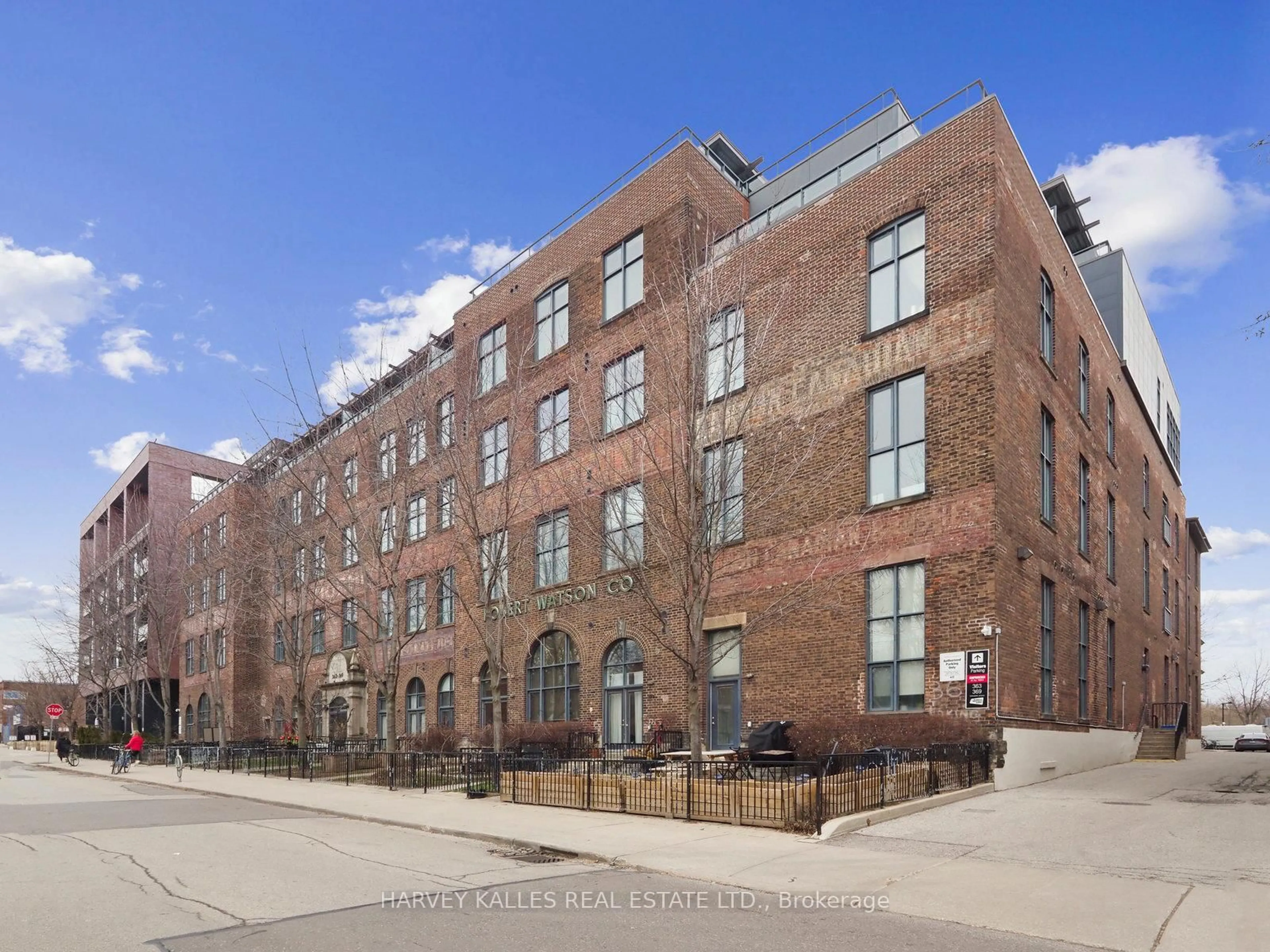 Home with brick exterior material, street for 363 Sorauren Ave #110, Toronto Ontario M6R 3C1