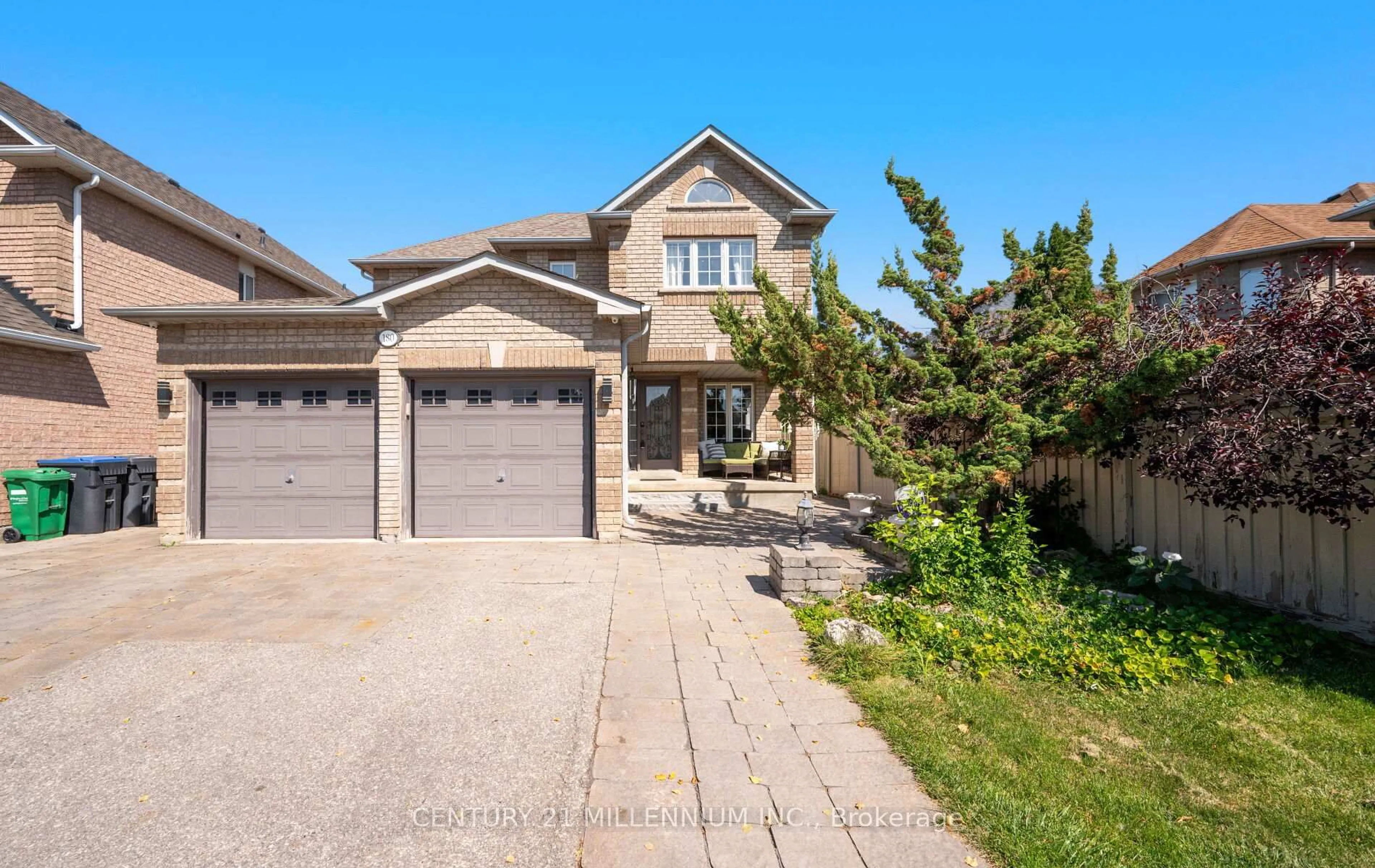 Home with brick exterior material, street for 180 Harvest Moon Dr, Caledon Ontario L7E 2X6