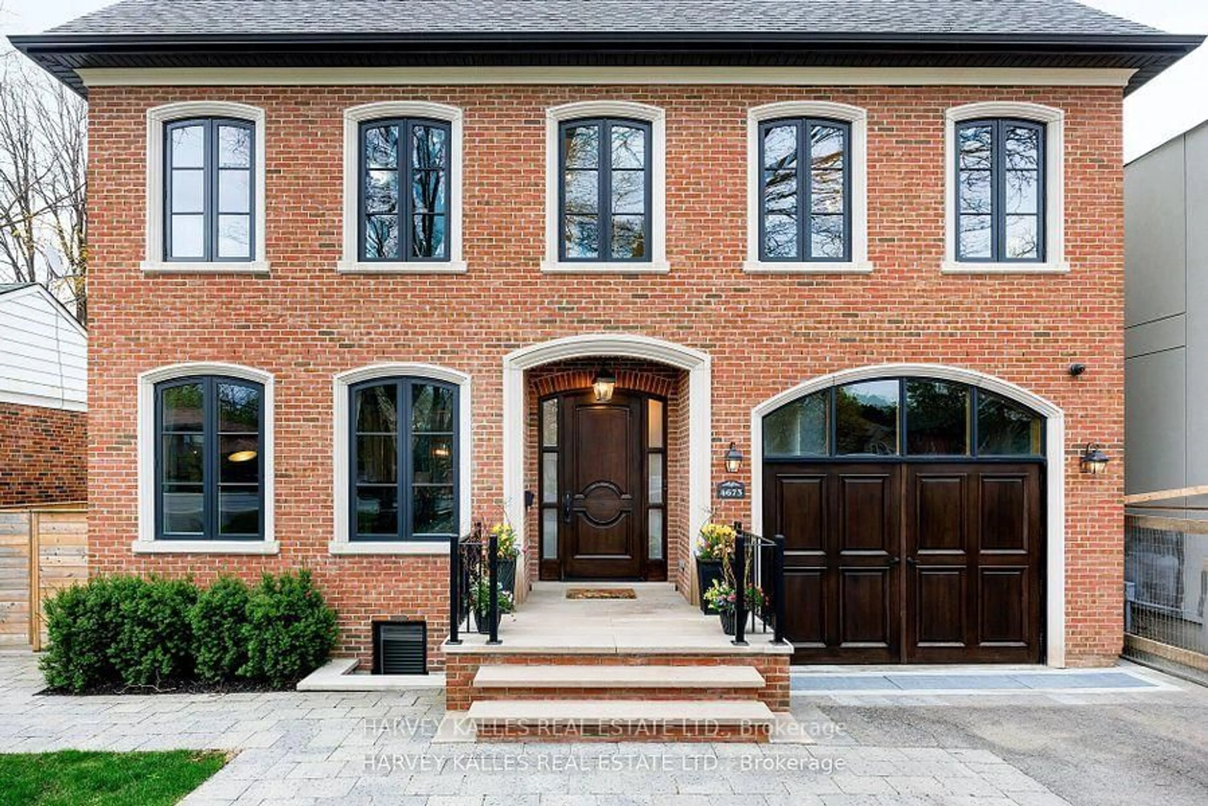 Home with brick exterior material, street for 4673 Dundas St, Toronto Ontario M9A 1A4