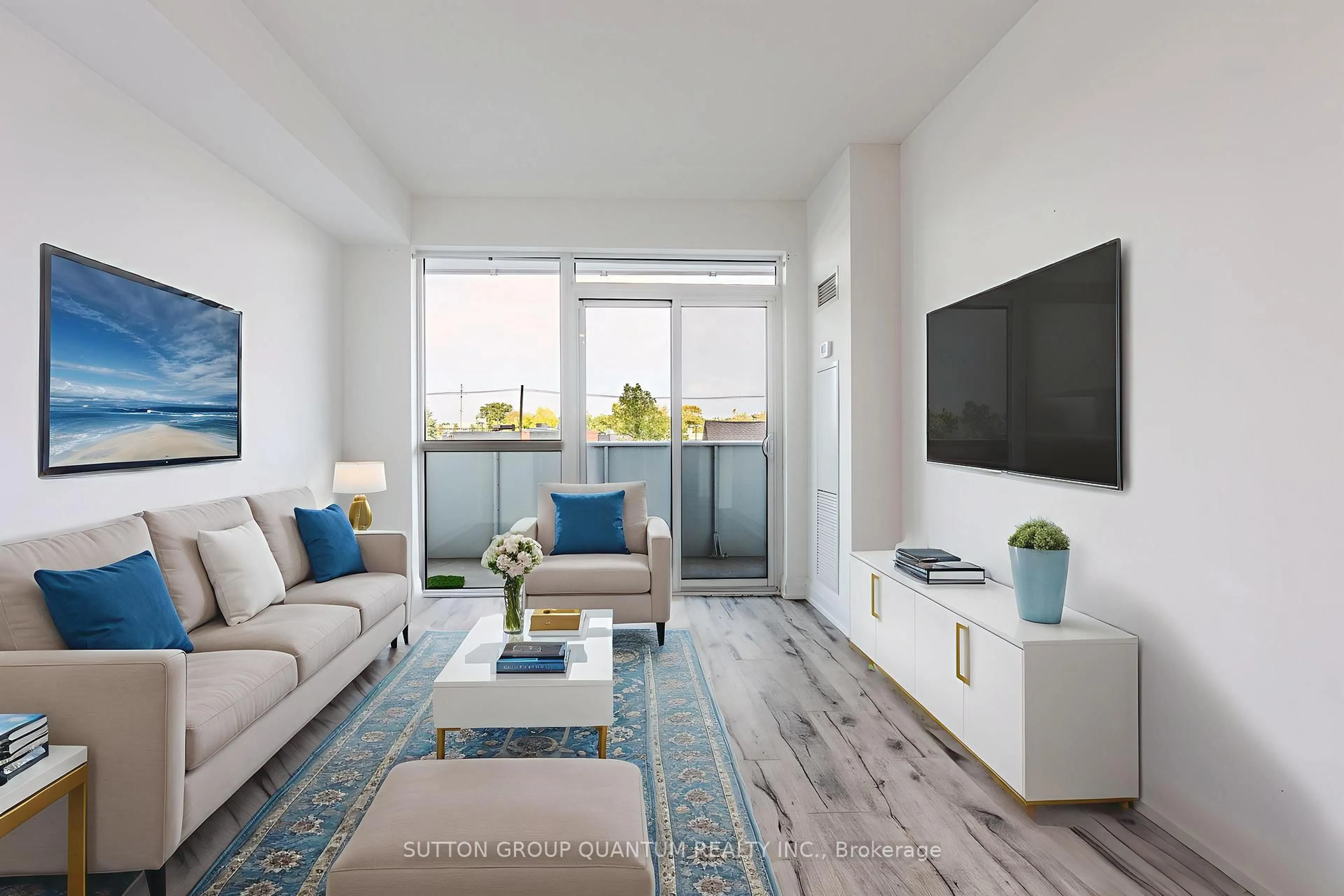 Living room with furniture, unknown for 65 Speers Rd #202, Oakville Ontario L6K 3V5