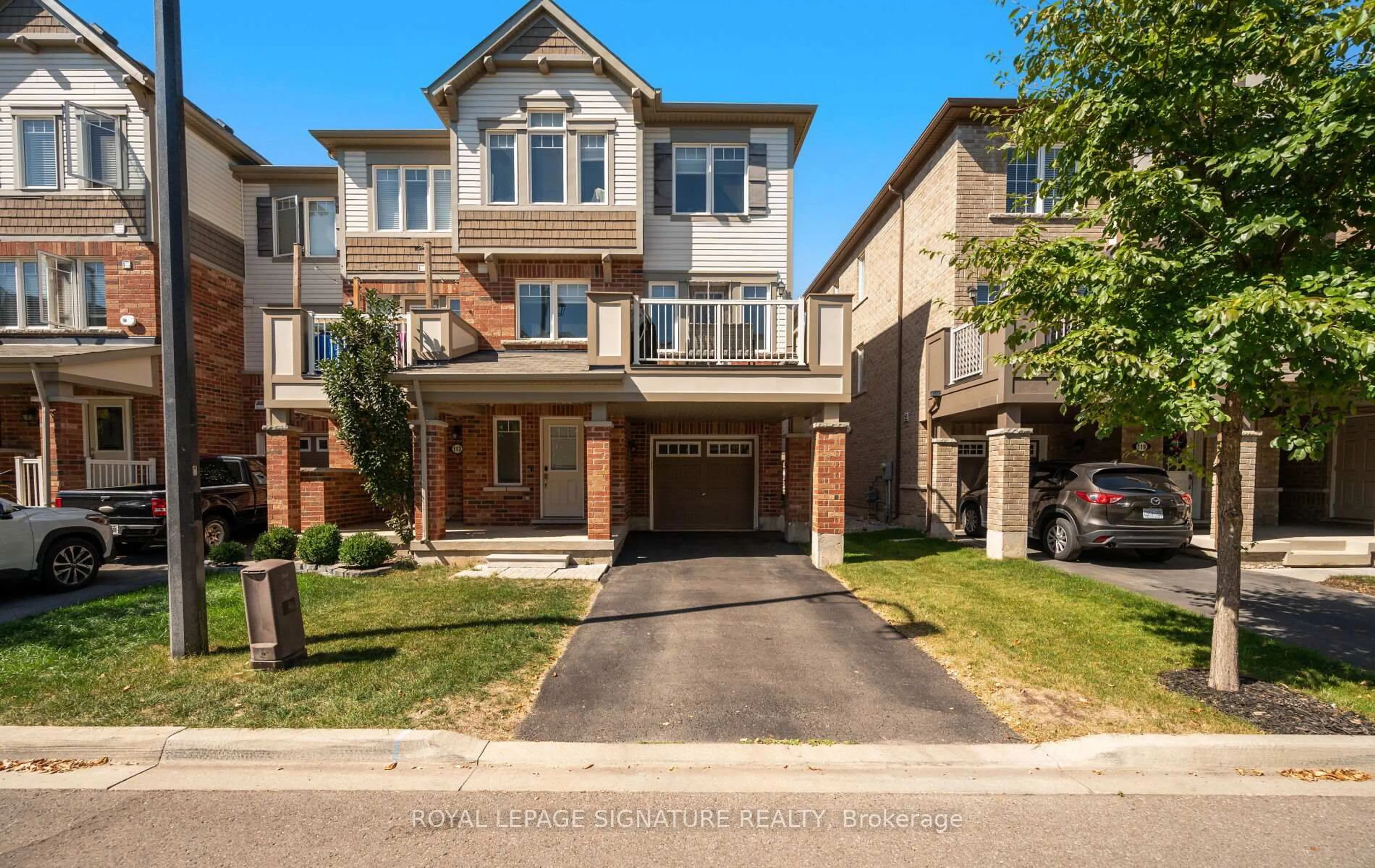 Home with brick exterior material, street for 115 Frost Crt, Milton Ontario L9E 1G2
