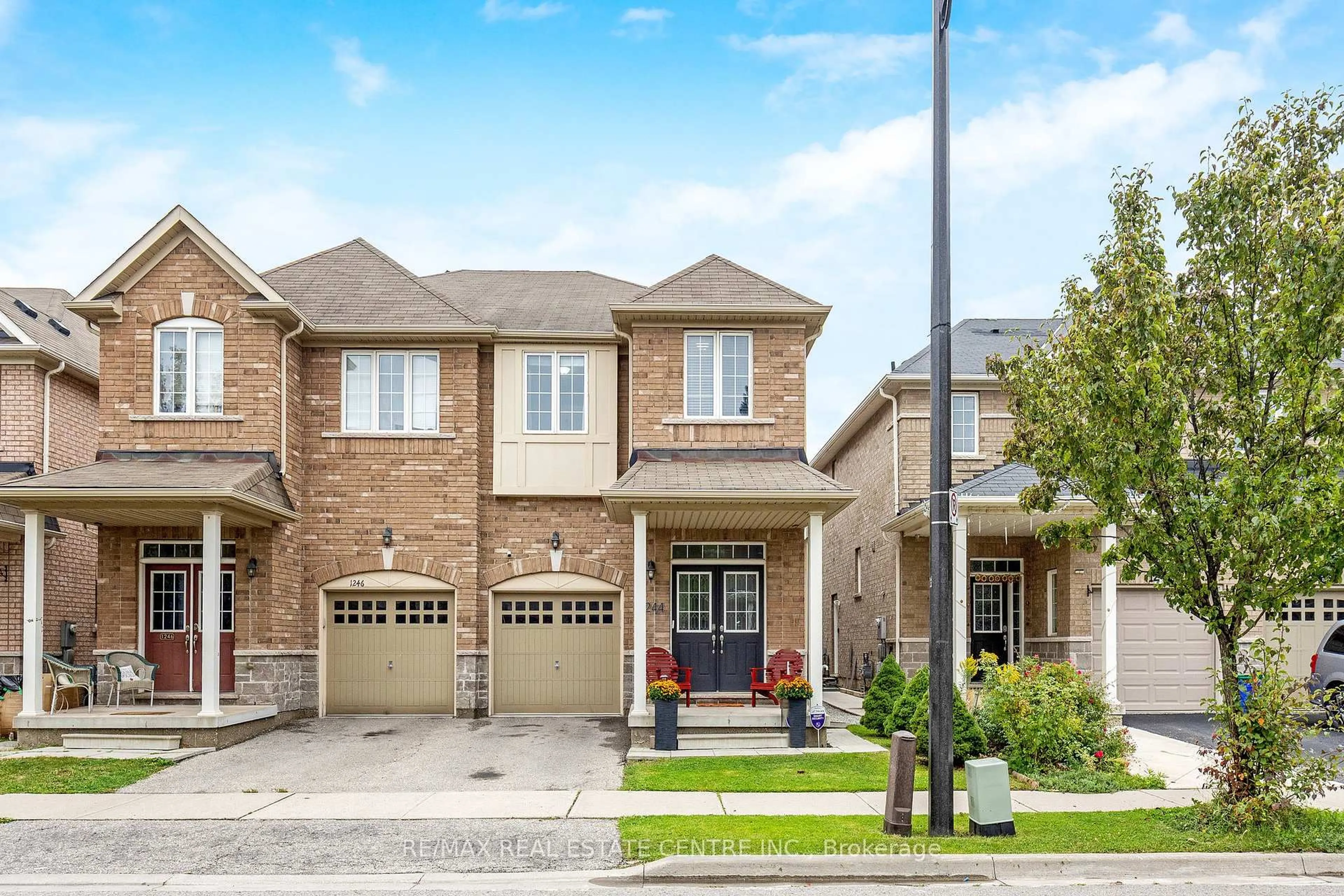 Home with brick exterior material, street for 1244 Ruddy Cres, Milton Ontario L9T 8M2