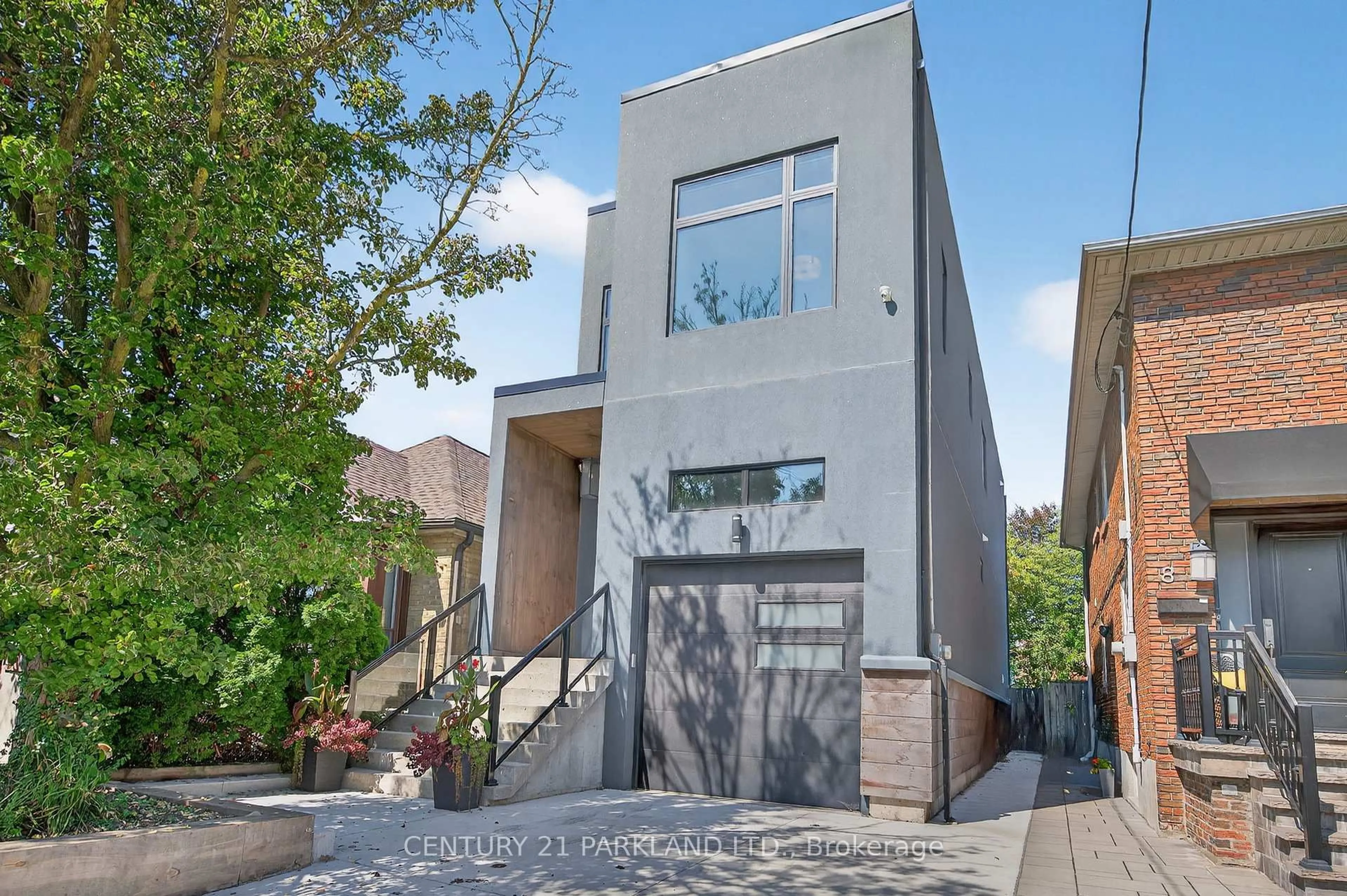 Home with brick exterior material, street for 10 Rexford Rd, Toronto Ontario M6S 2M3