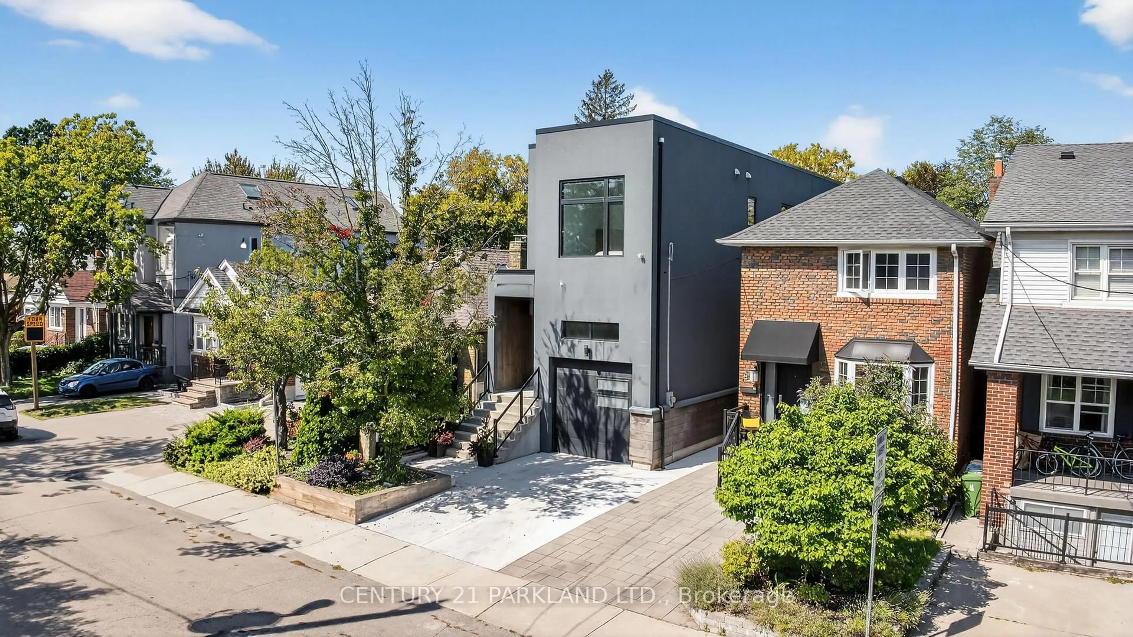 Home with brick exterior material, street for 10 Rexford Rd, Toronto Ontario M6S 2M3