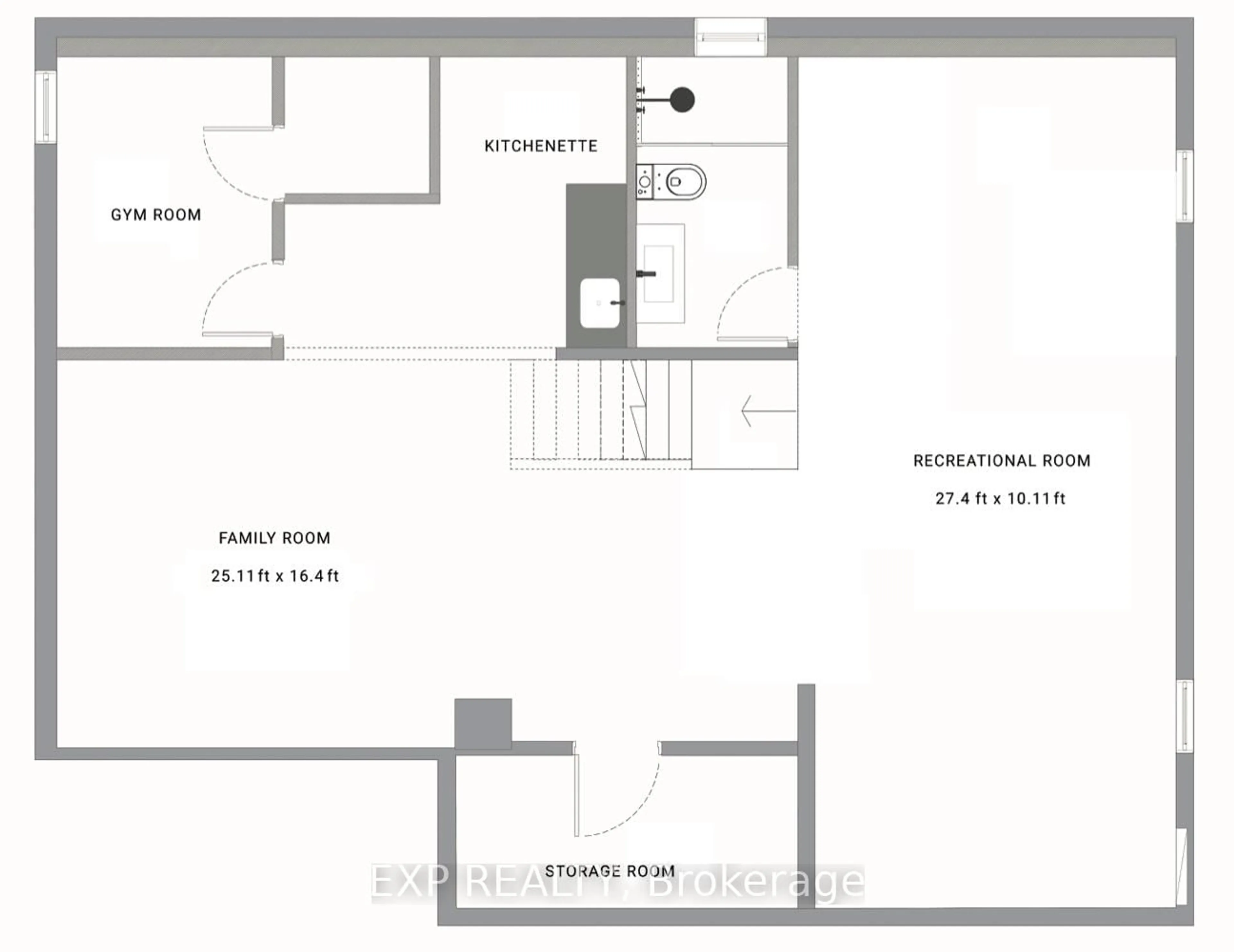 Floor plan for 2433 Trevor Dr, Oakville Ontario L6L 5C4