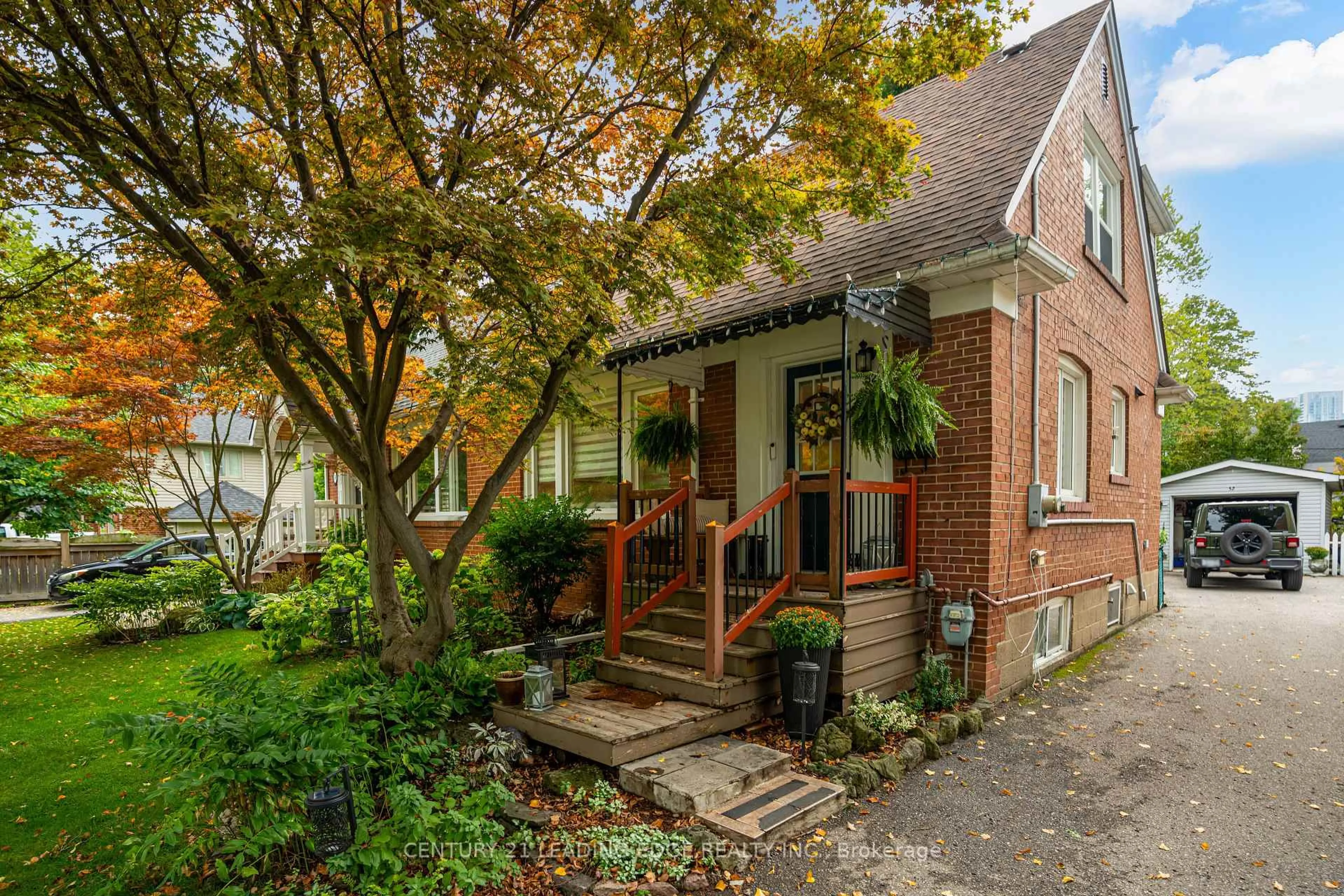 Home with brick exterior material, street for 52 Green Lanes, Toronto Ontario M8Z 4V7