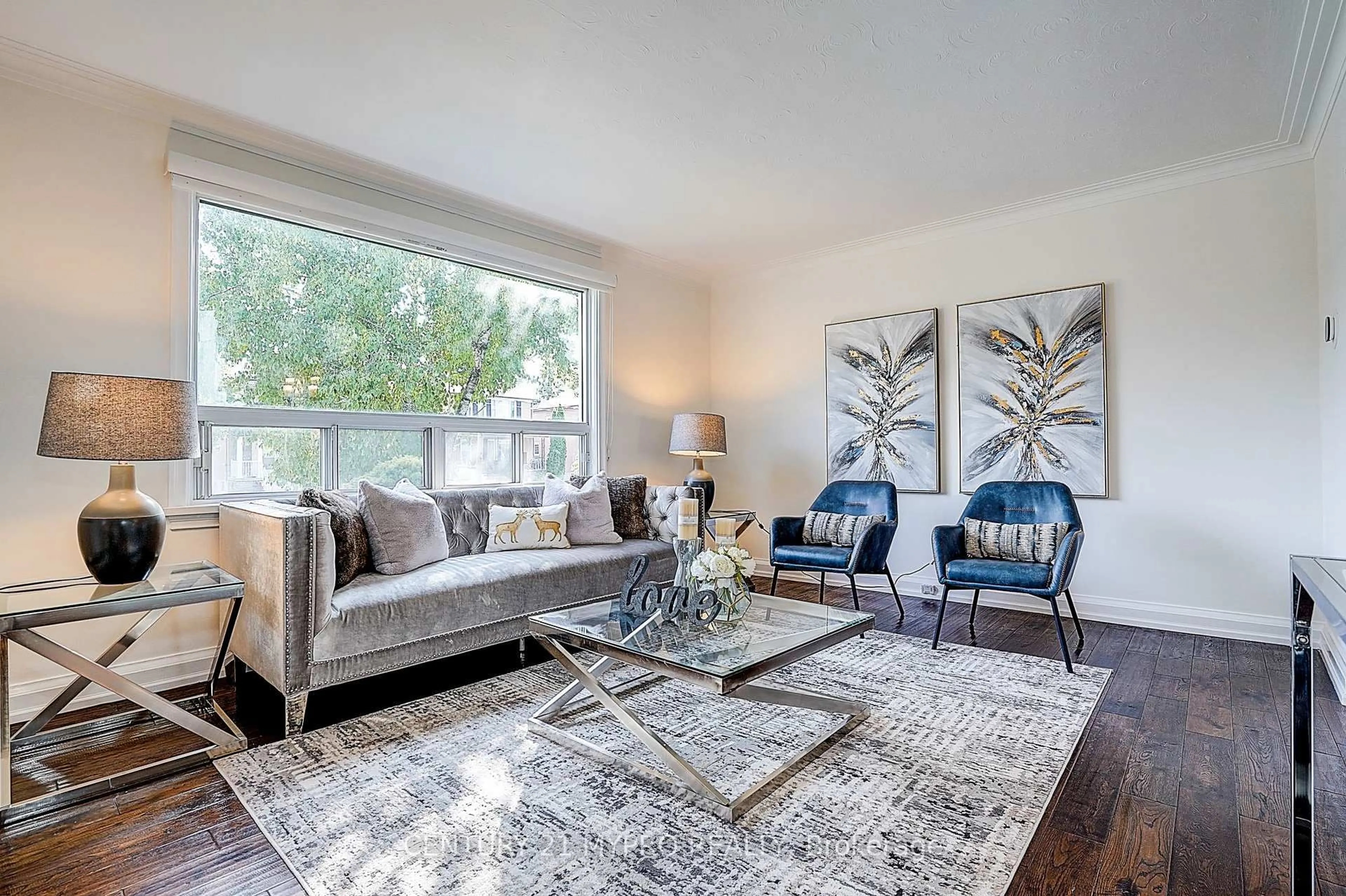 Living room with furniture, unknown for 24 Gair Dr, Toronto Ontario M8W 4P4