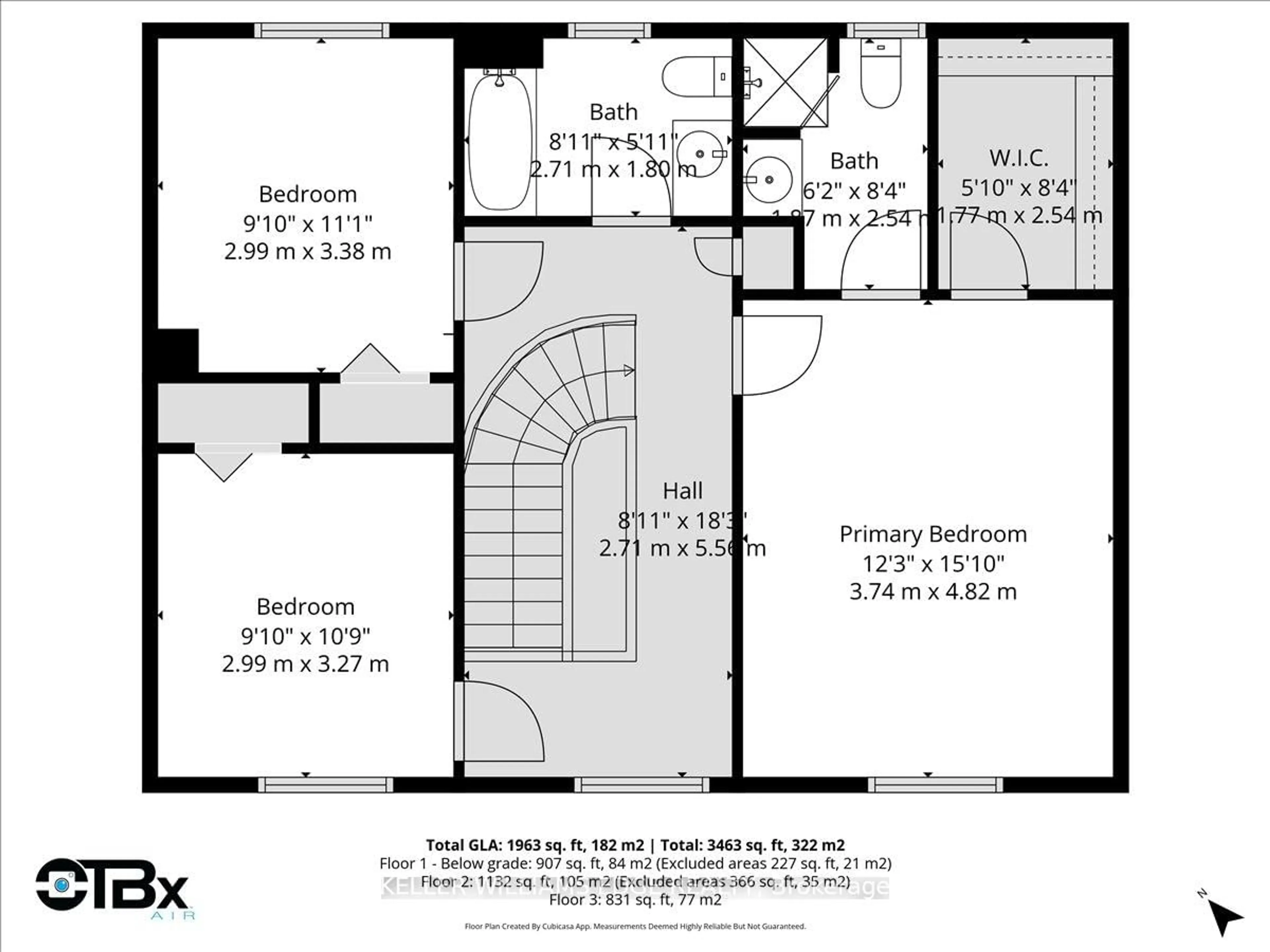 Floor plan for 477 Deerhurst Dr, Burlington Ontario L7L 5T4