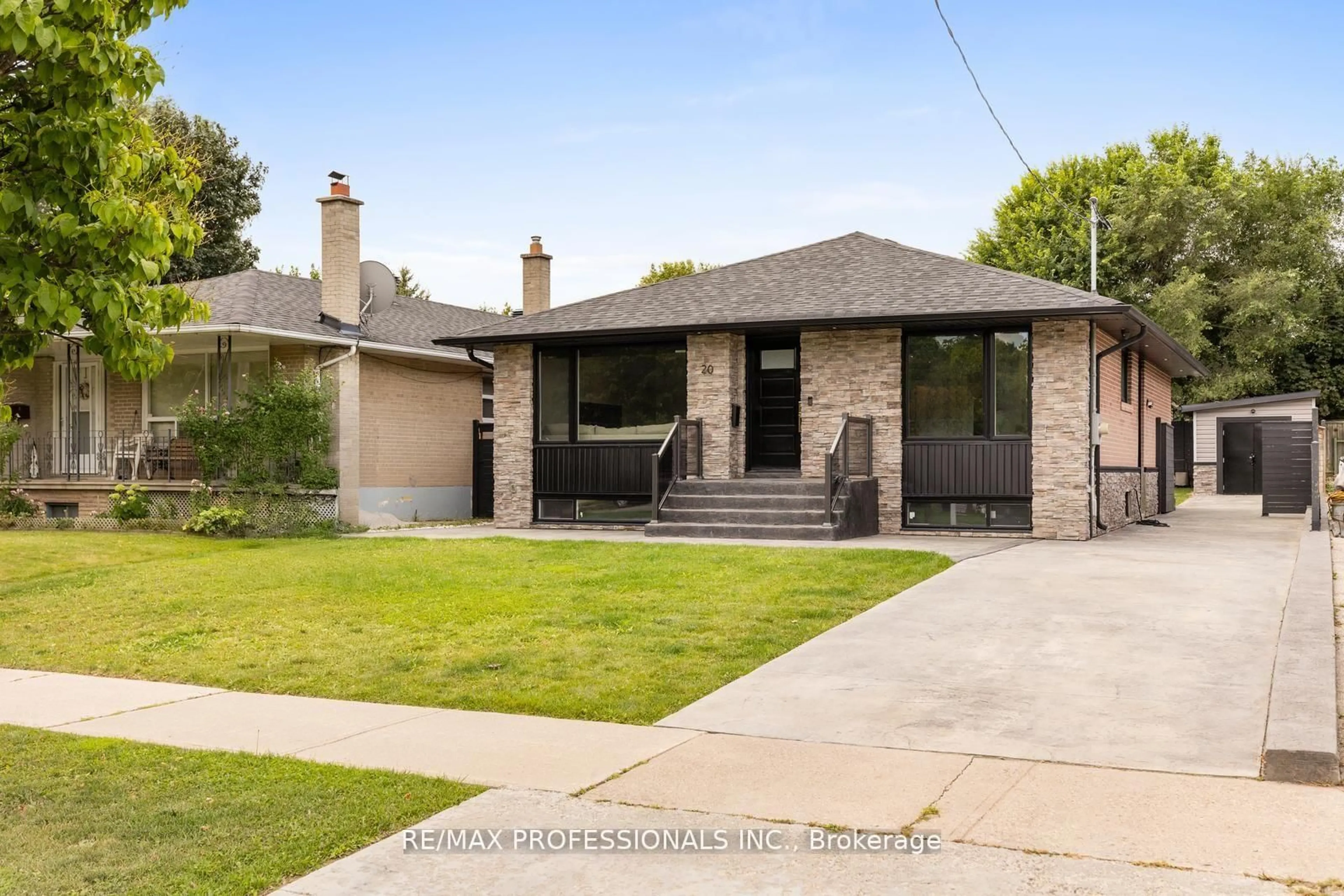 Home with brick exterior material, street for 20 Bradbury Cres, Toronto Ontario M9C 4B2