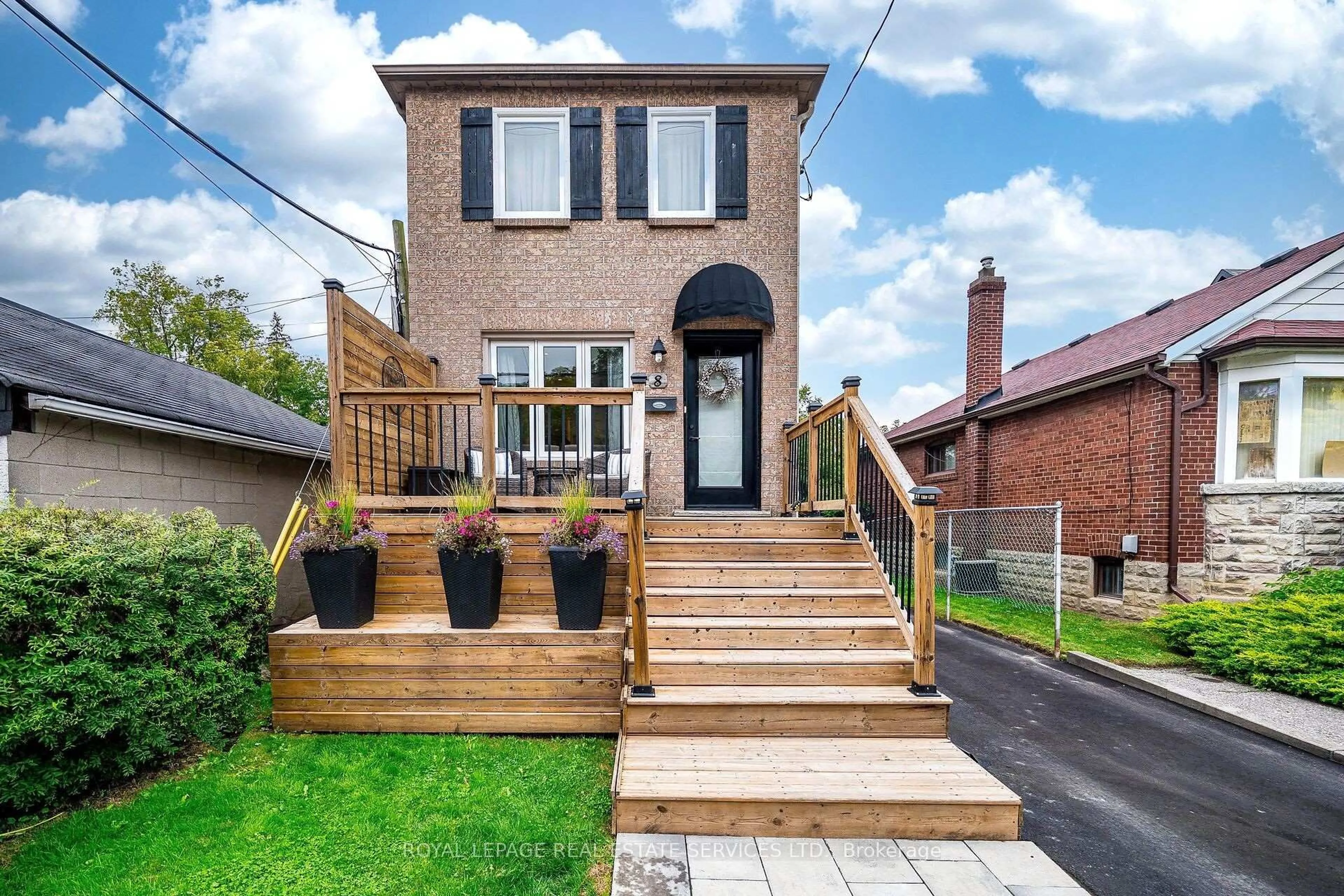 Home with brick exterior material, street for 8 Seventh St, Toronto Ontario M8V 3B1