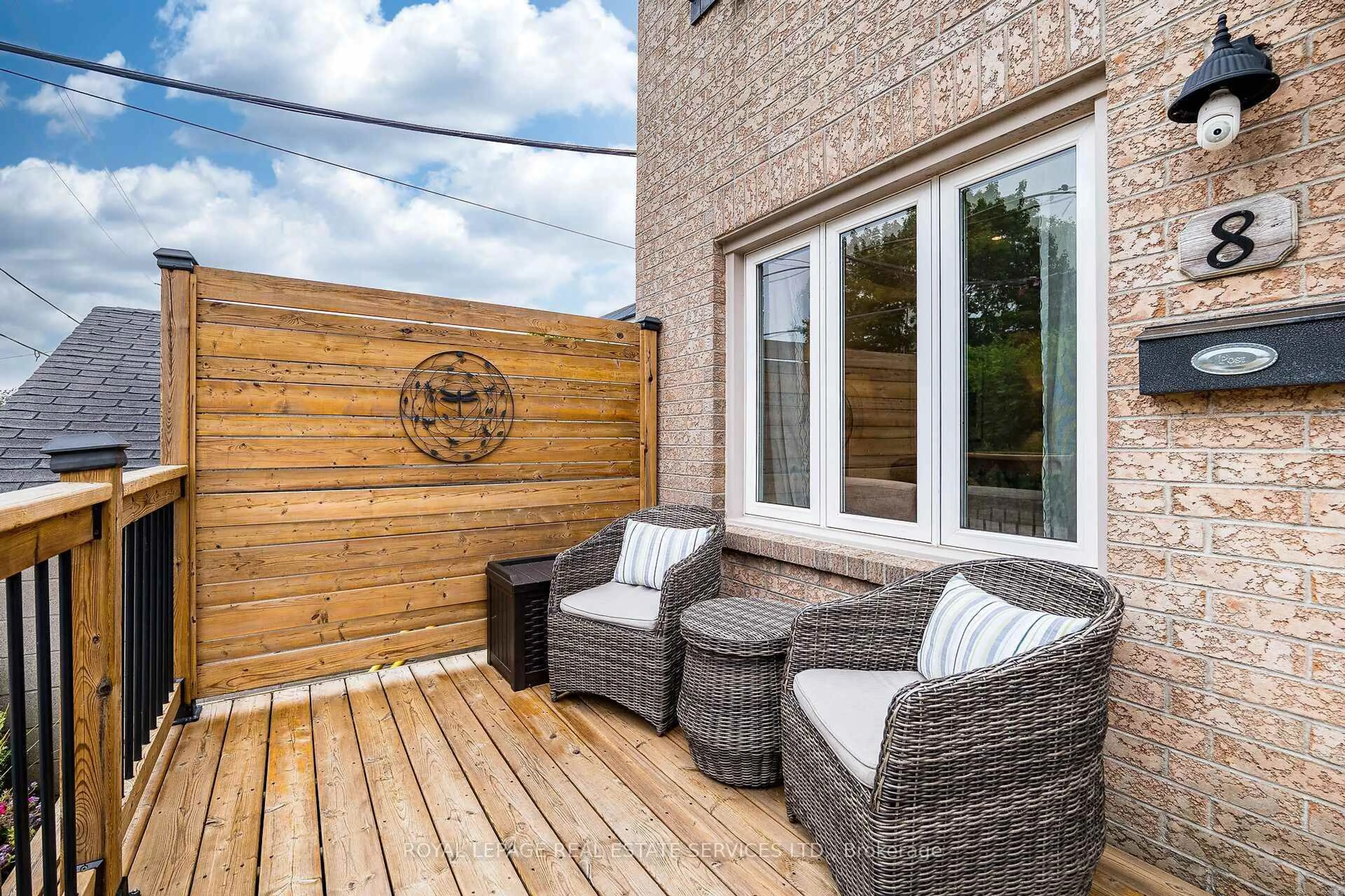 Patio, street for 8 Seventh St, Toronto Ontario M8V 3B1