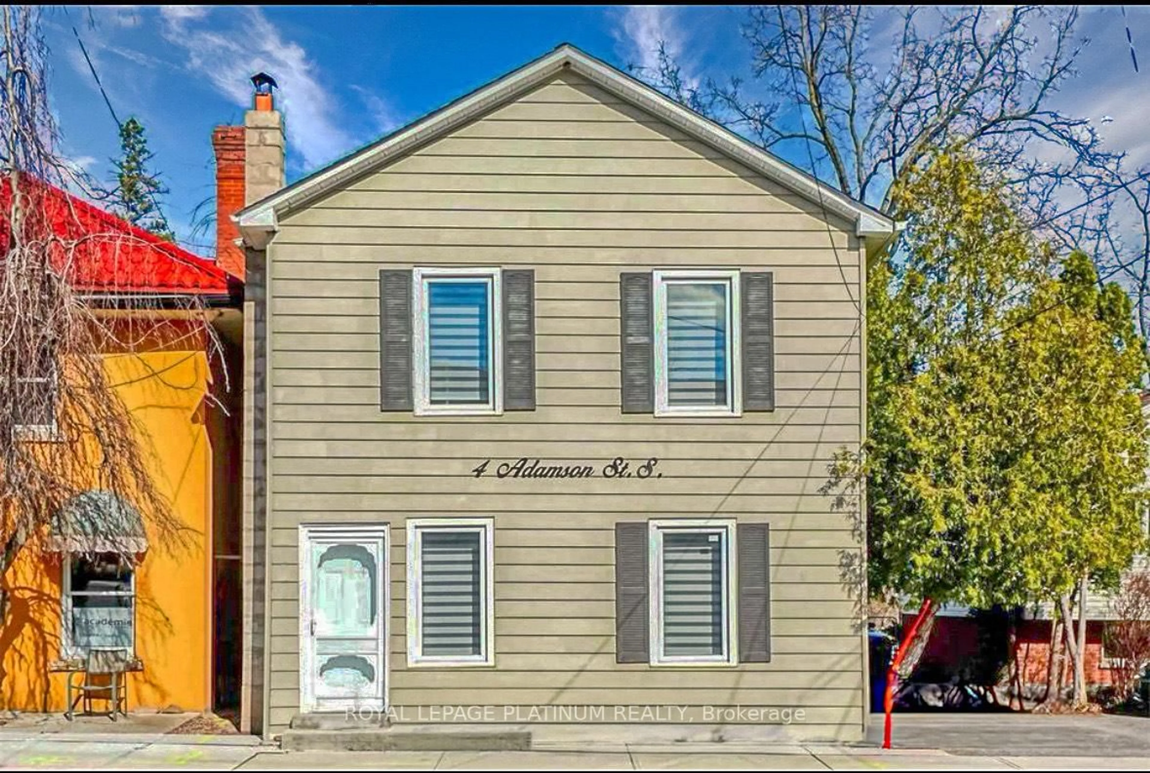 Home with brick exterior material, street for 4 Adamson St, Halton Hills Ontario L0P 0A2