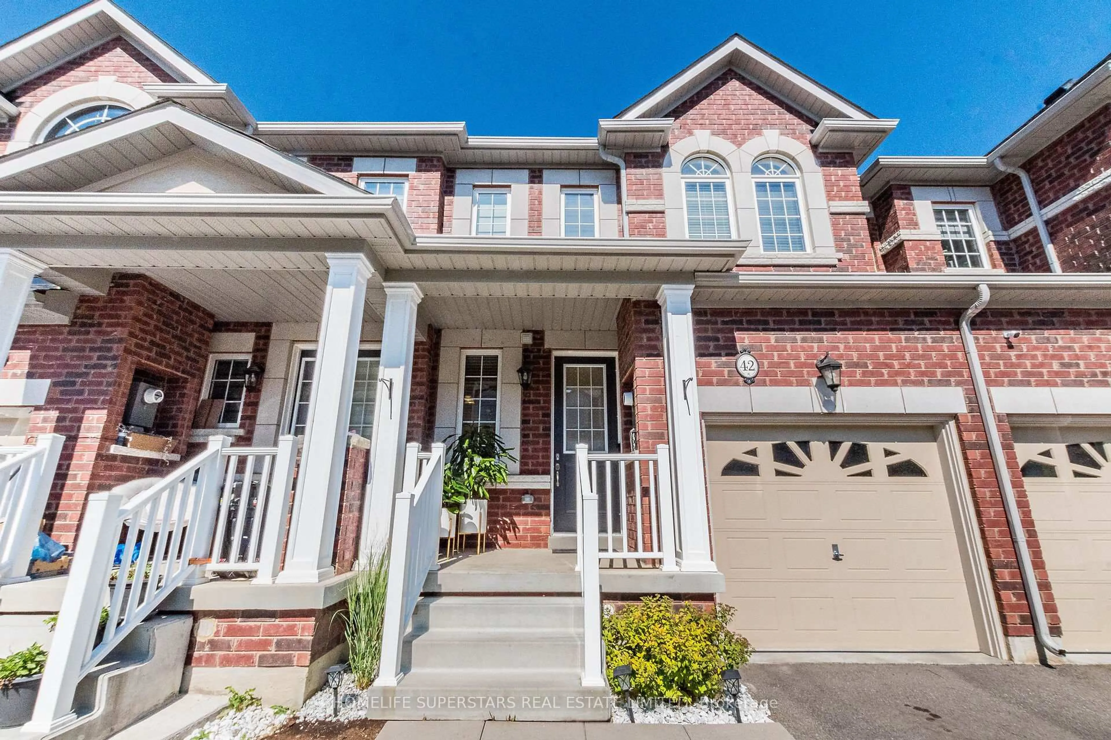 Home with brick exterior material, street for 42 Fresnel Rd, Brampton Ontario L7A 4Z3