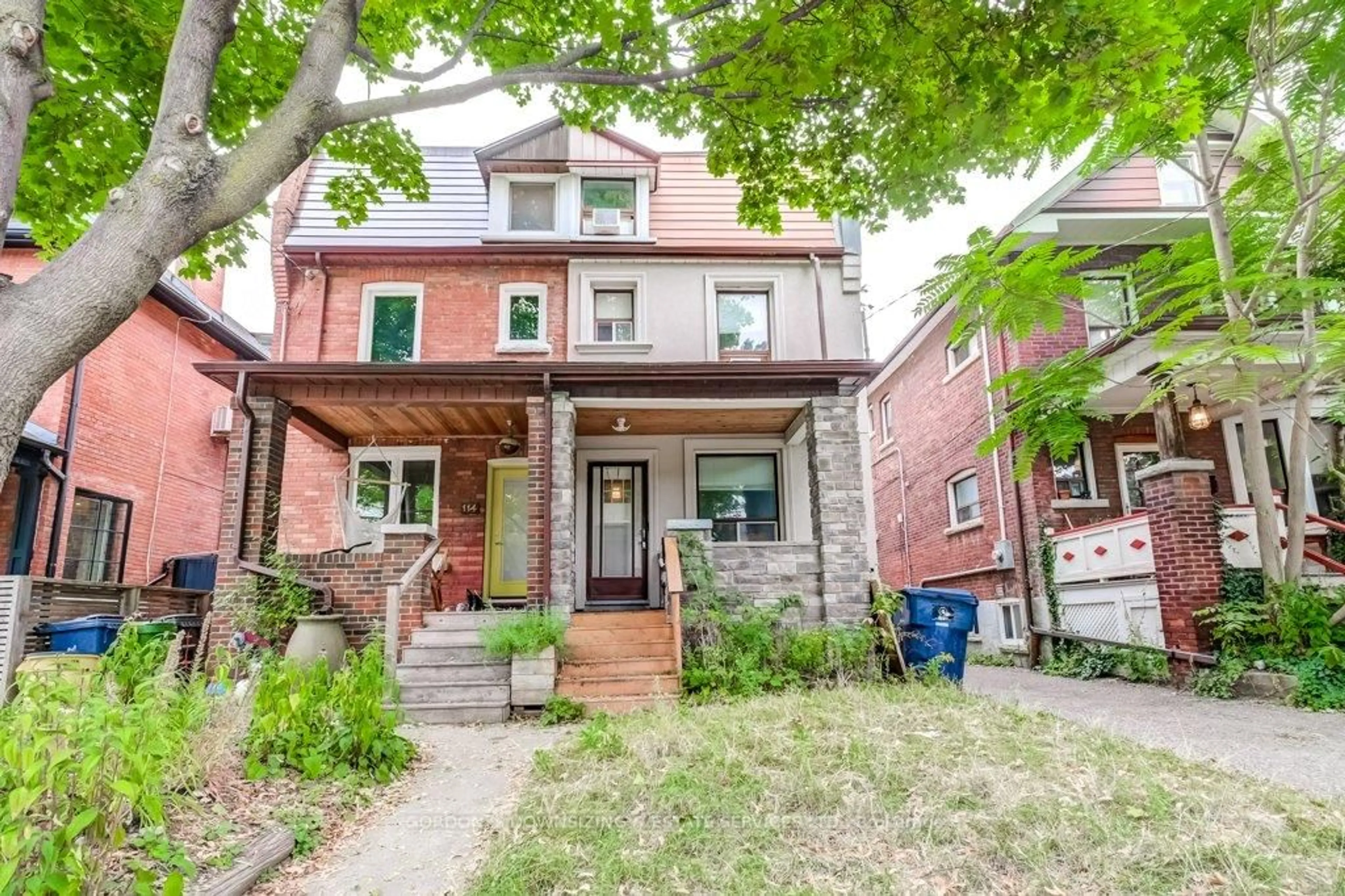 Home with brick exterior material, street for 112 Wright Ave, Toronto Ontario M6R 1L2