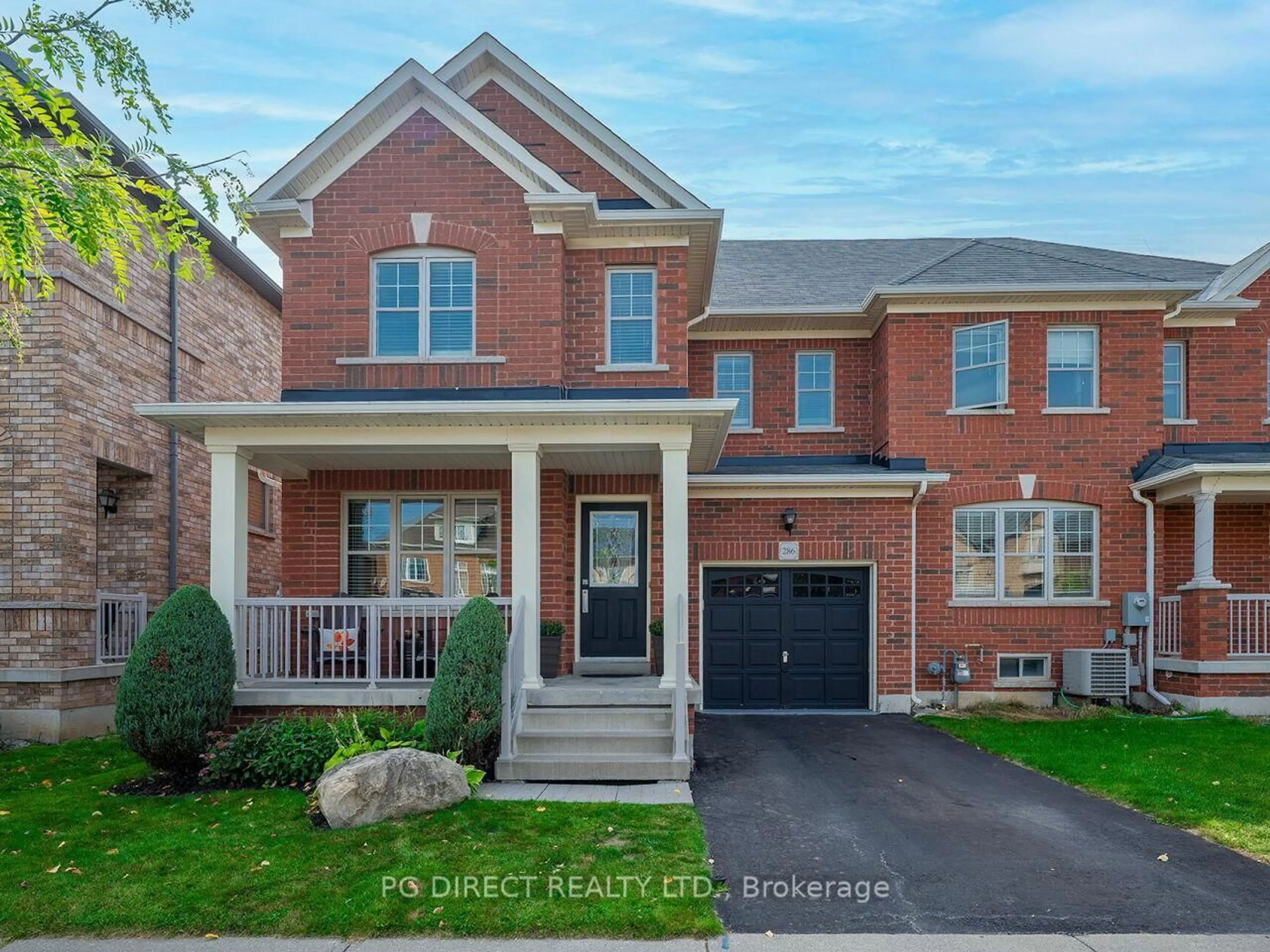 Home with brick exterior material, street for 286 Scott Blvd, Milton Ontario L9T 7A1