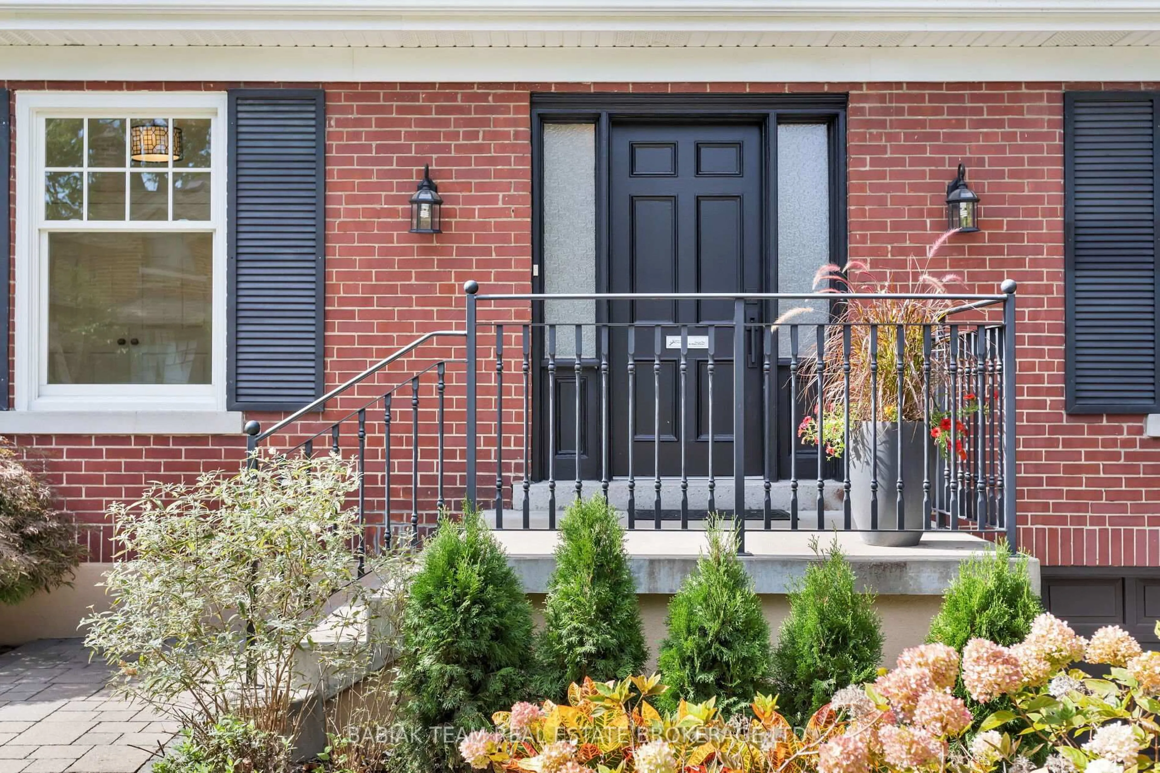 Home with brick exterior material, street for 9 Humbercrest Pt, Toronto Ontario M6S 2H2