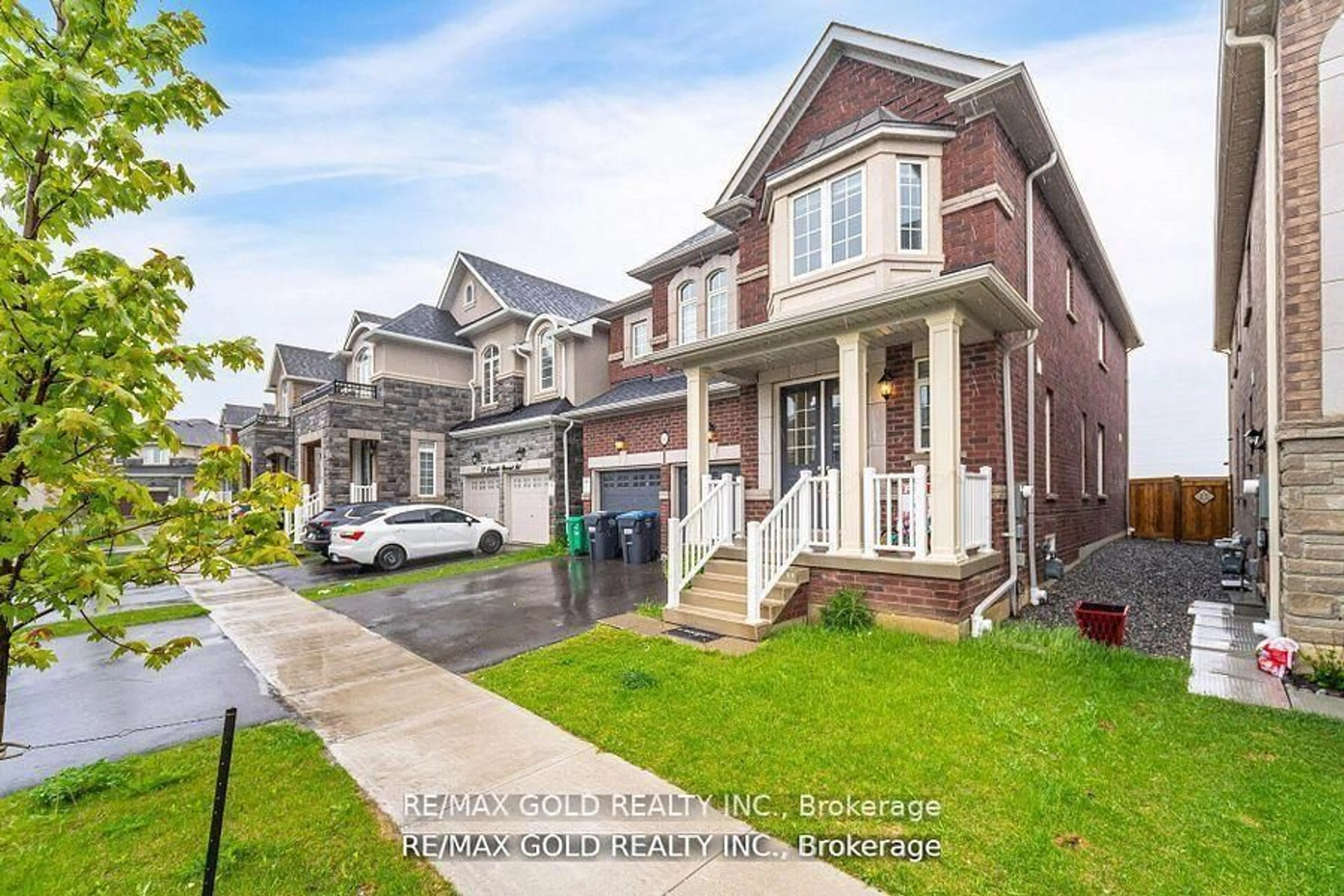 Home with brick exterior material, street for 50 Donald Stewart Rd, Brampton Ontario L7A 5J1