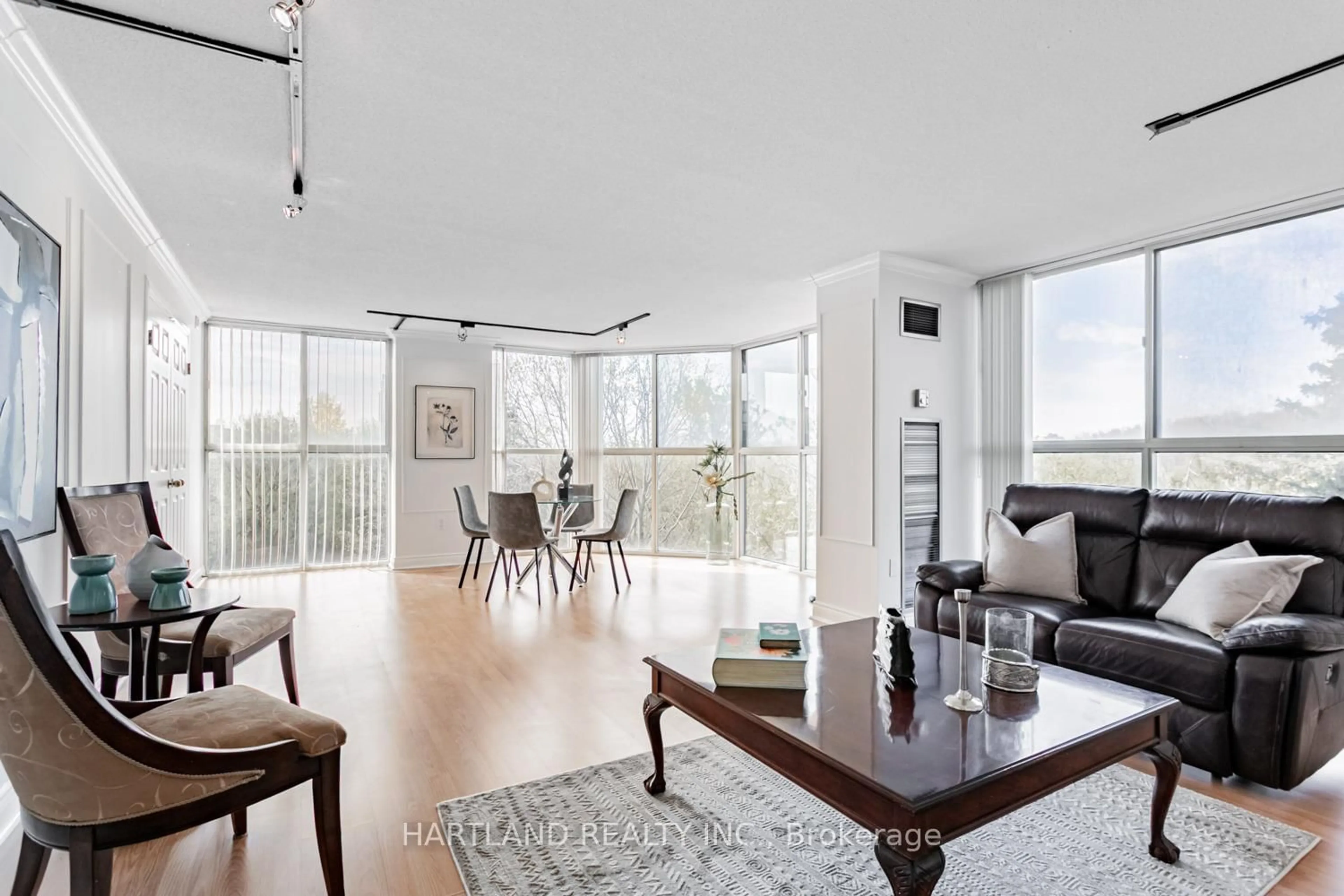 Living room with furniture, unknown for 600 Rexdale Blvd #306, Toronto Ontario M9W 6T4