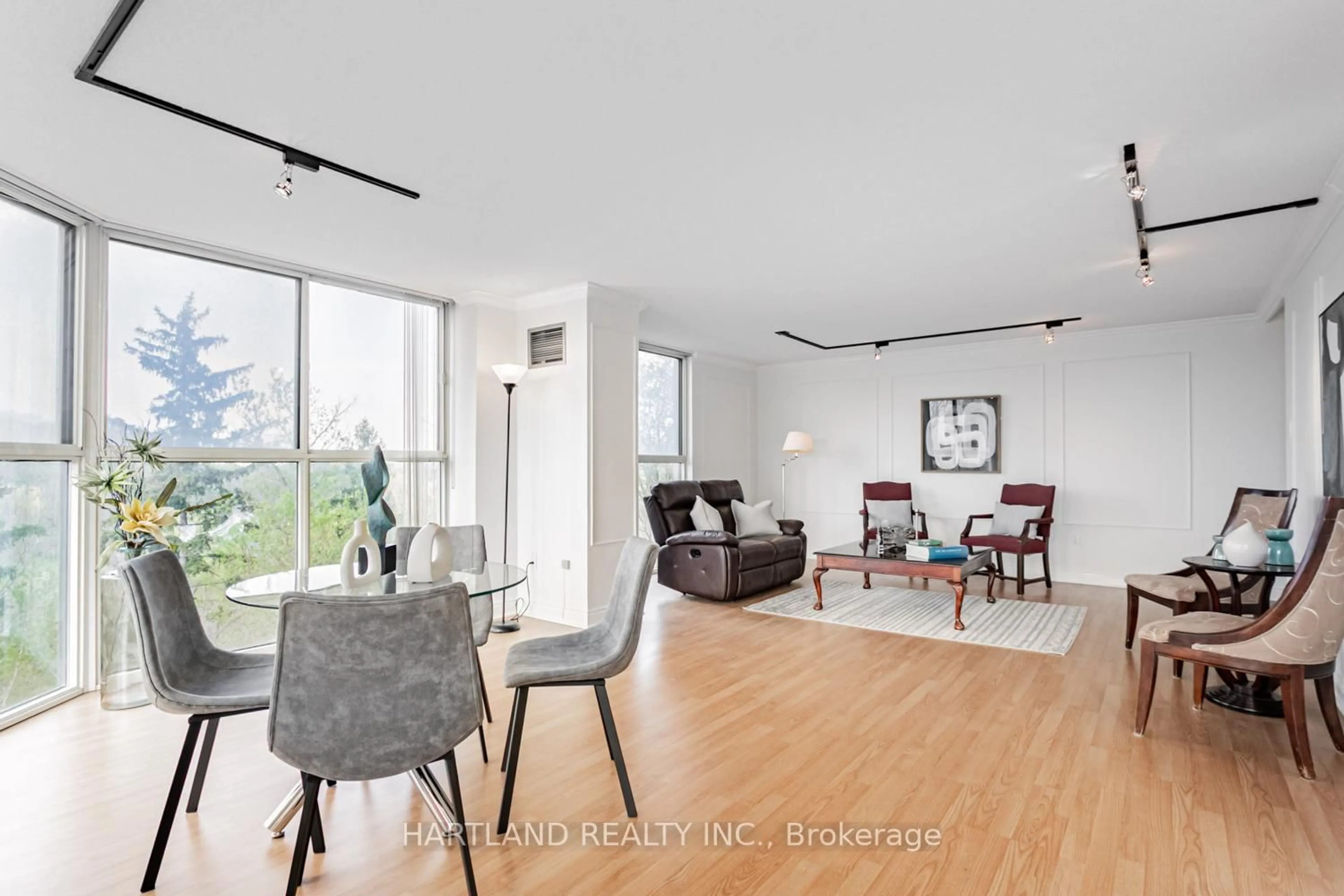 Living room with furniture, unknown for 600 Rexdale Blvd #306, Toronto Ontario M9W 6T4