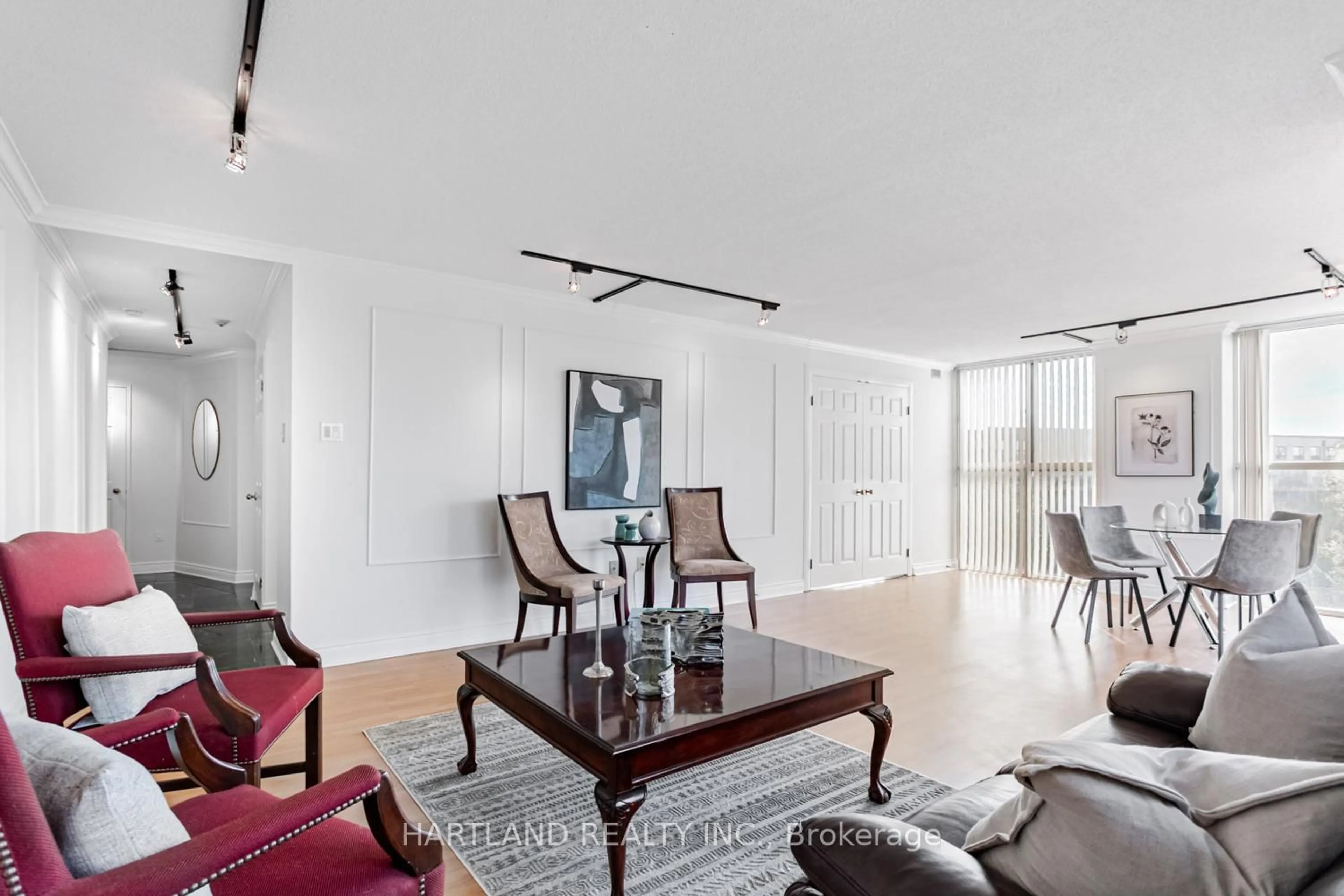 Living room with furniture, unknown for 600 Rexdale Blvd #306, Toronto Ontario M9W 6T4