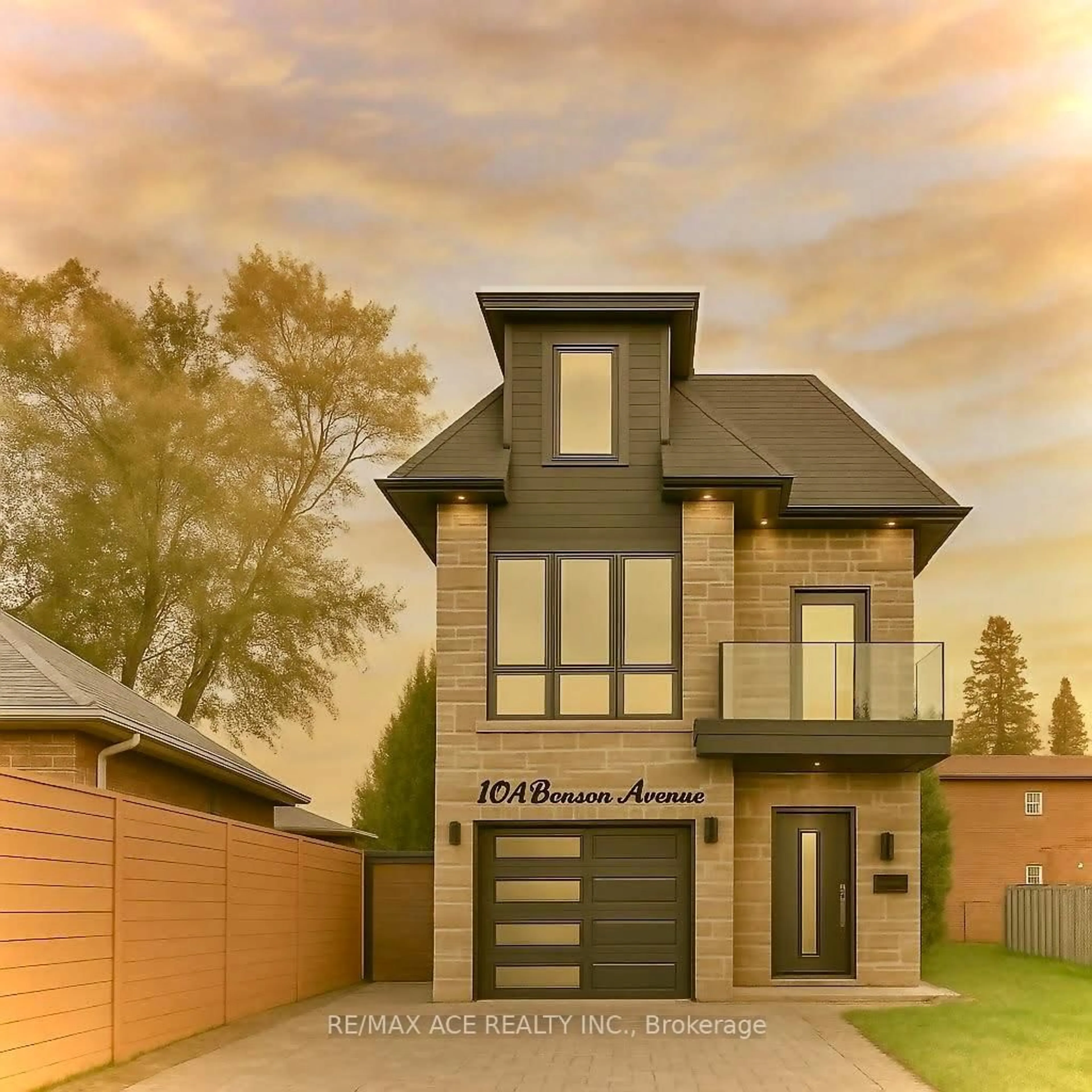 Home with brick exterior material, street for 10 Benson Ave, Mississauga Ontario L5H 2P2