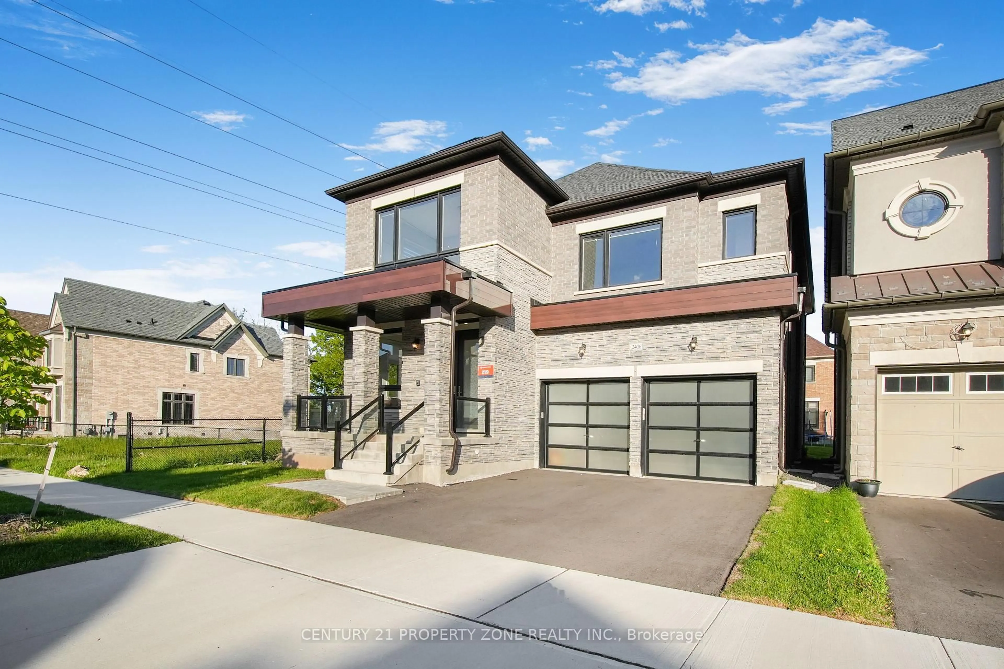 Home with brick exterior material, street for 2406 Charles Cornwall Ave, Oakville Ontario L6M 5M4