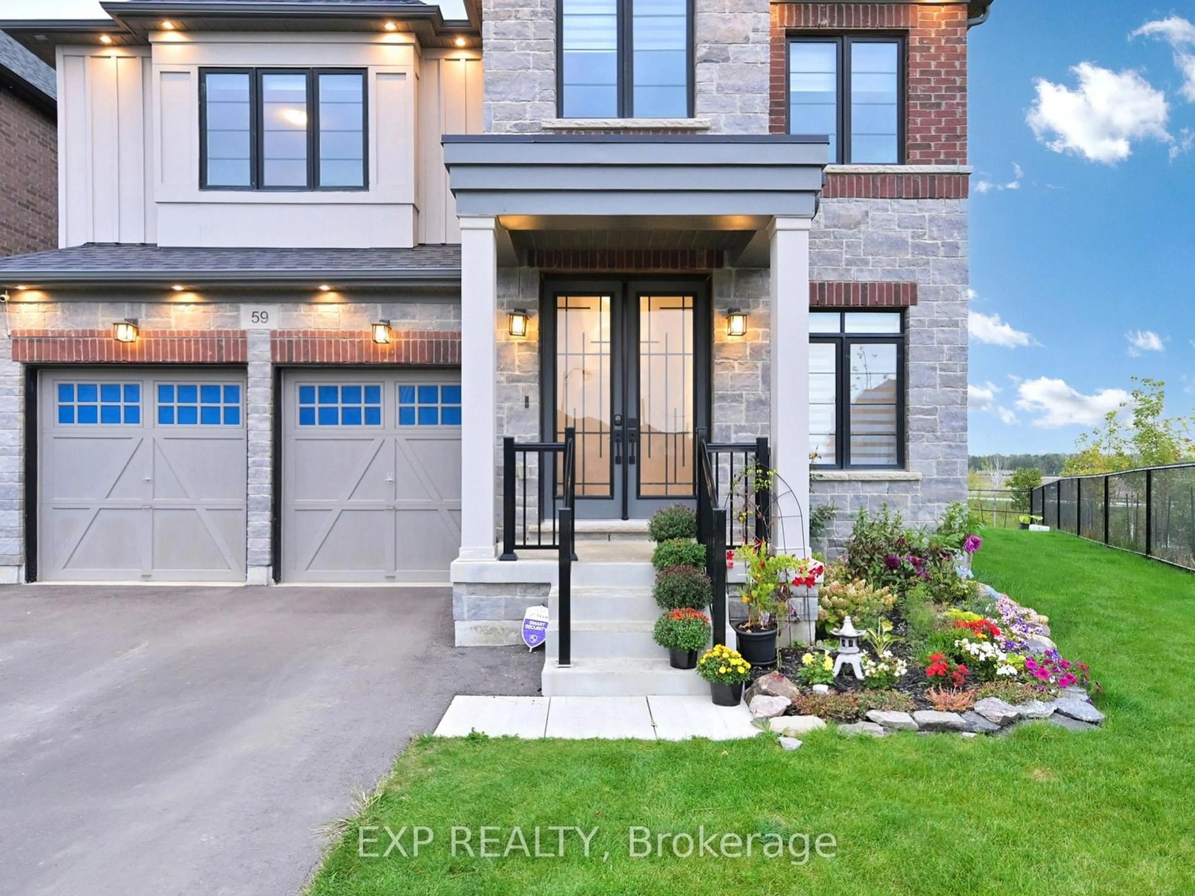 Home with brick exterior material, street for 59 Lipscott Dr, Caledon Ontario L7C 4K1
