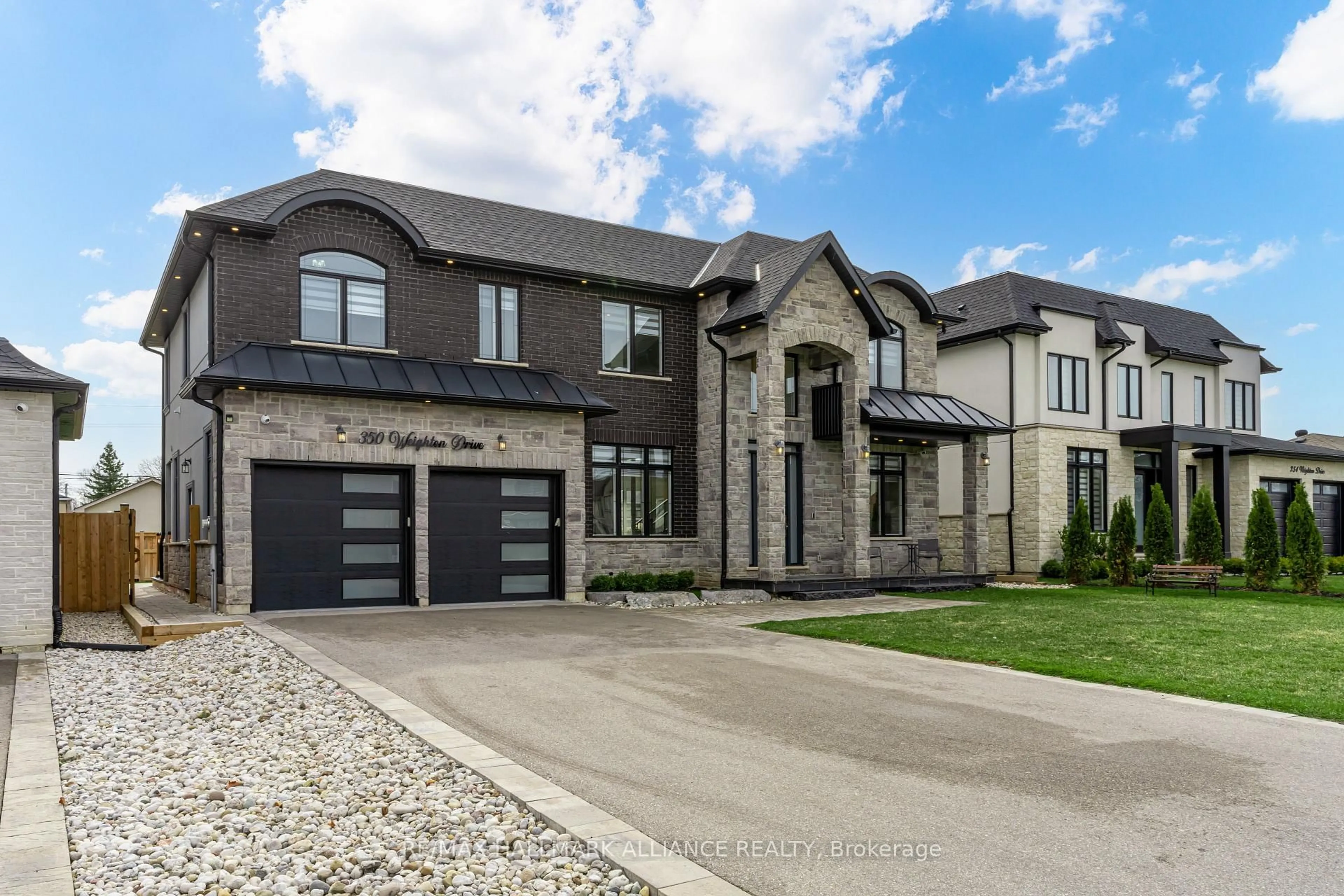 Home with brick exterior material, street for 350 Weighton Dr, Oakville Ontario L6K 2R4