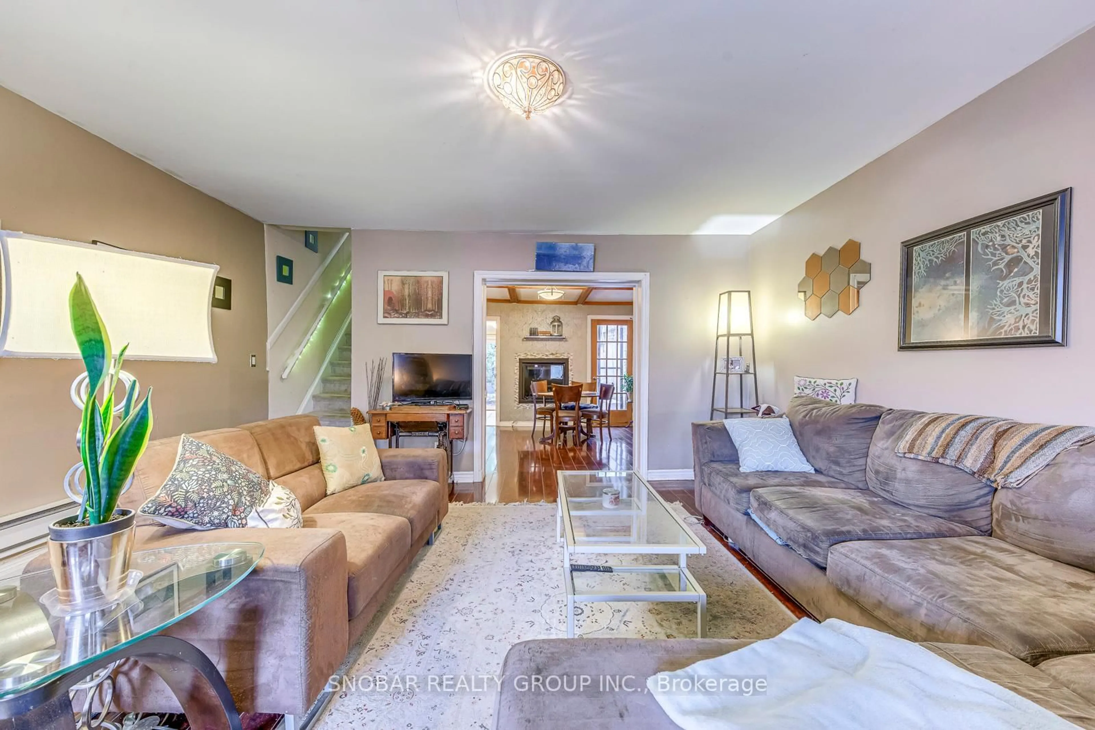 Living room with furniture, unknown for 60 Vanevery St, Toronto Ontario M8V 1Y6