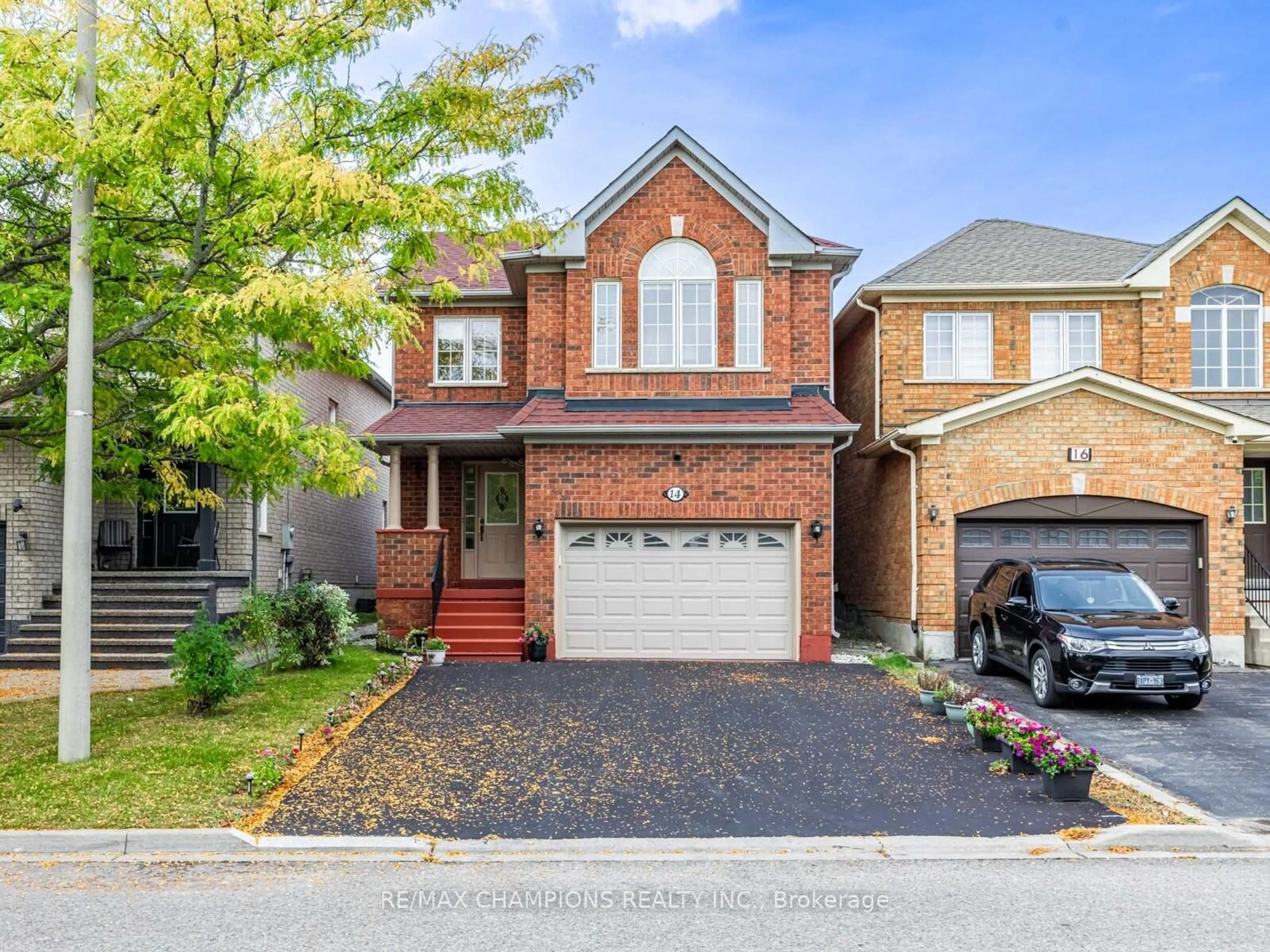 Home with brick exterior material, street for 14 Miramar St, Brampton Ontario L6R 2S7