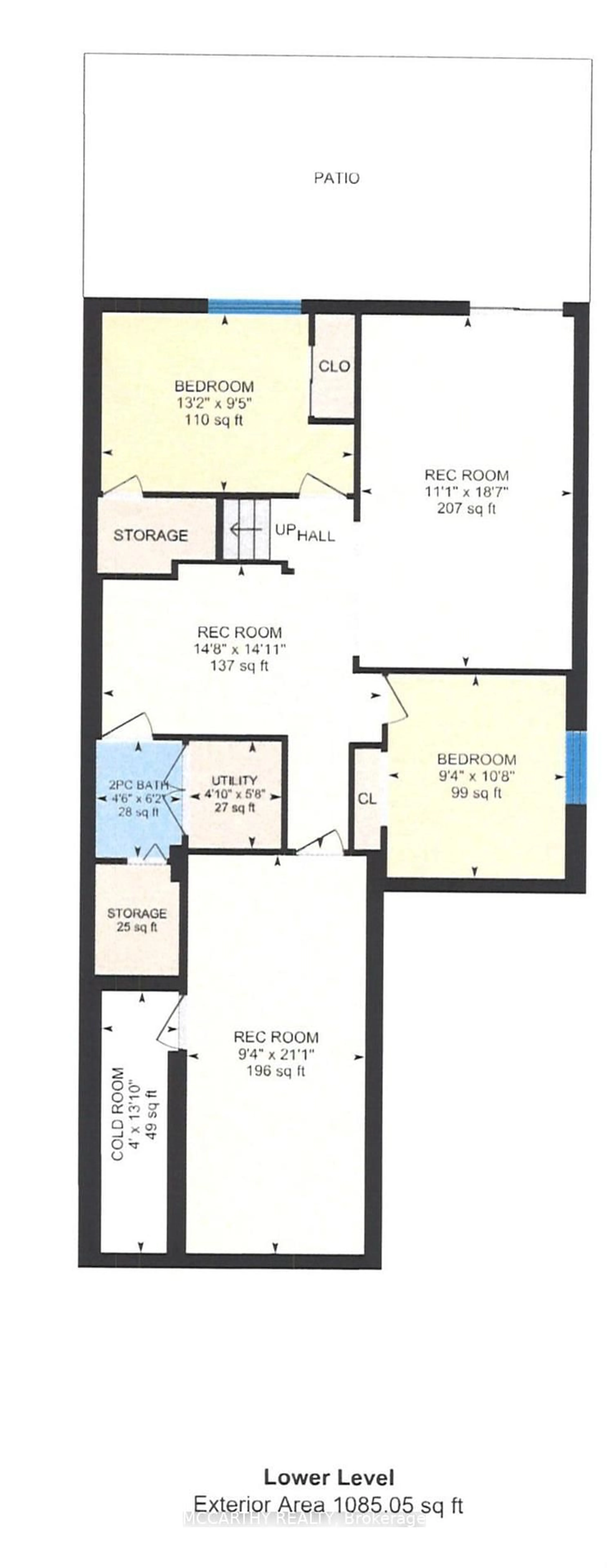 Floor plan for 15 Andrew Ave, Orangeville Ontario L9W 4E5