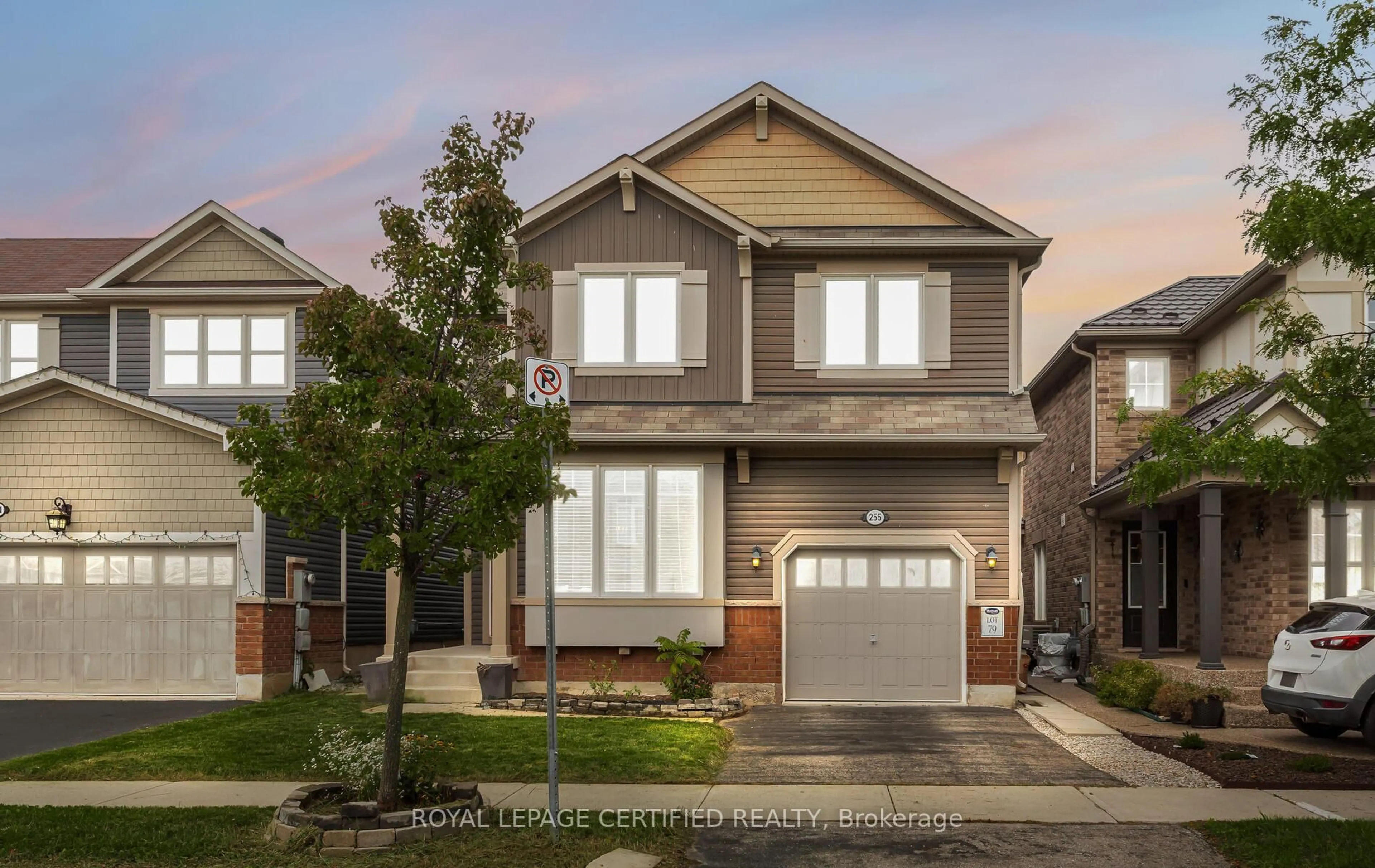 Home with brick exterior material, street for 255 Cochrane Terr, Milton Ontario L9T 8C8