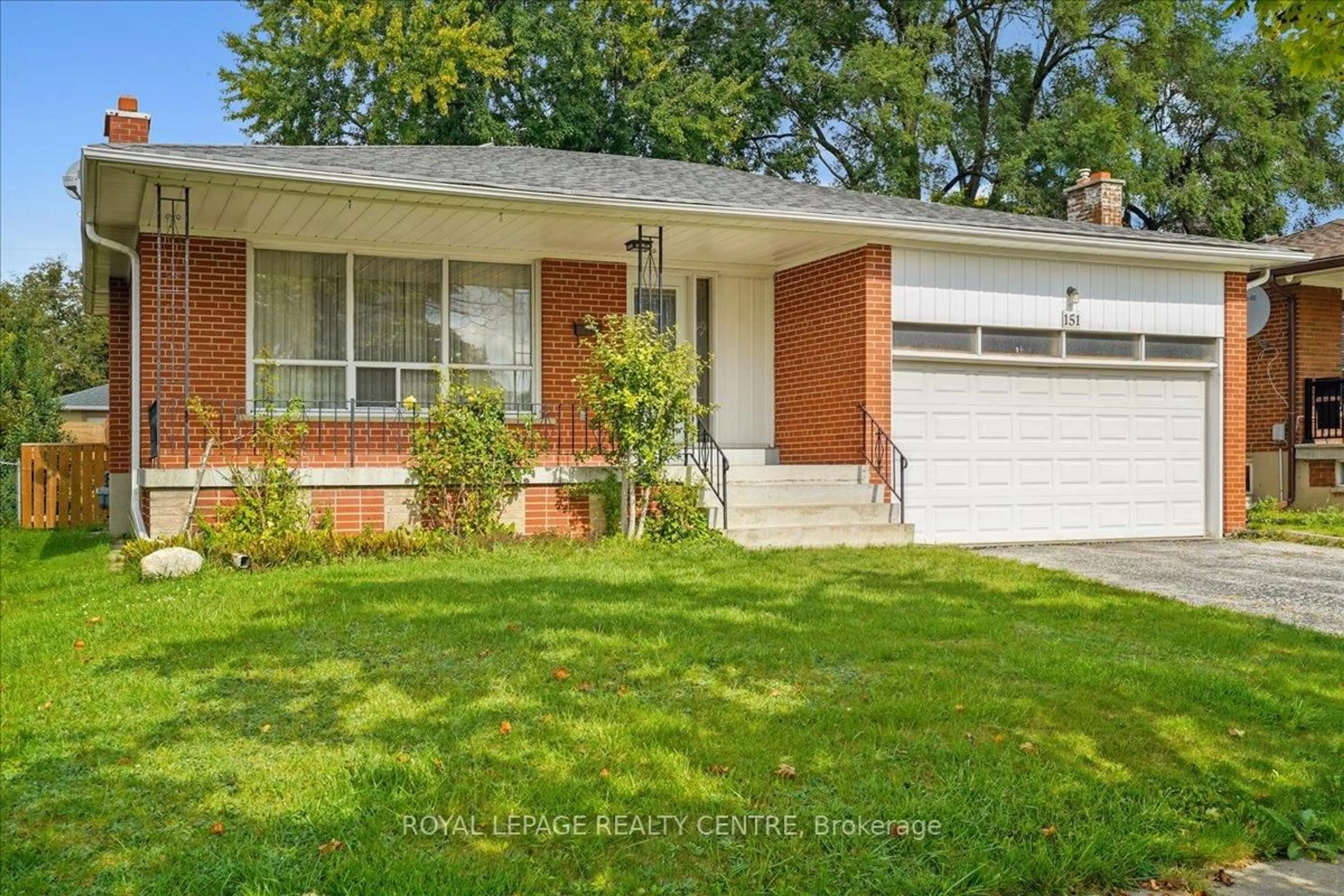 Home with brick exterior material, street for 151 Redgrave Dr, Toronto Ontario M9R 3V8