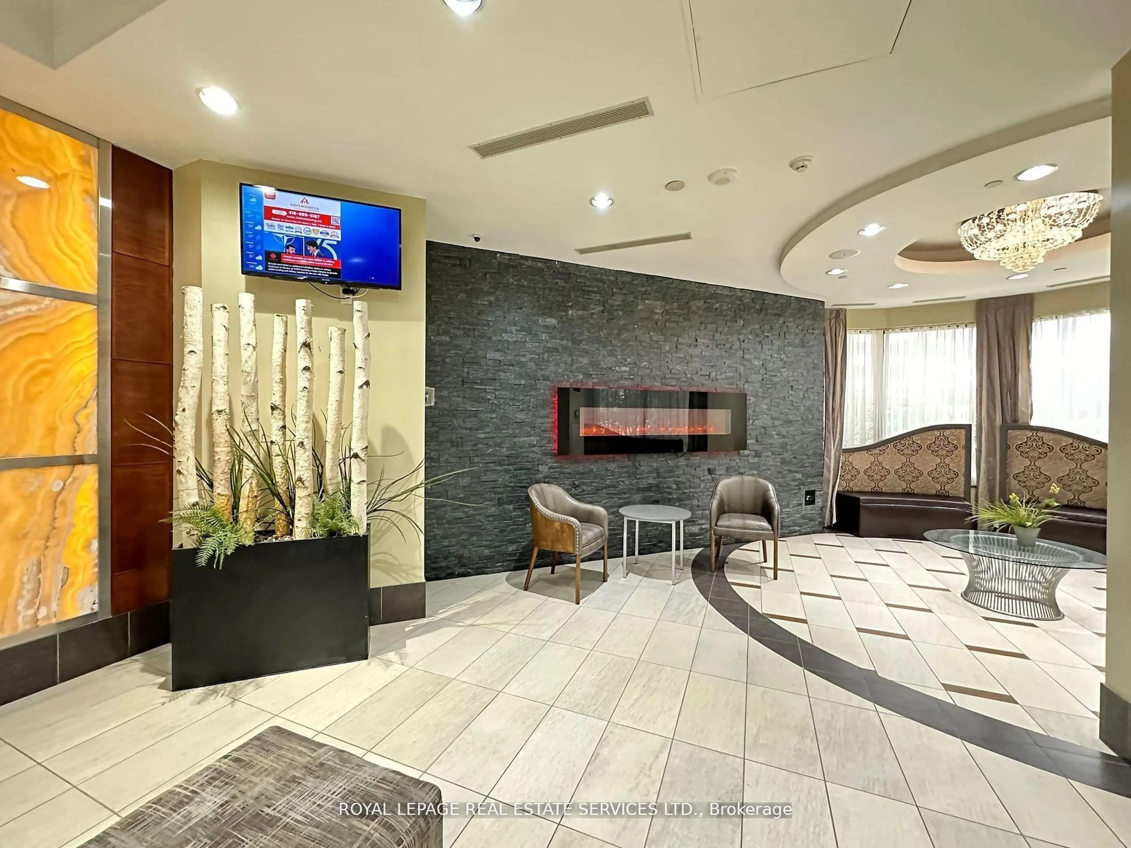 Lobby for 310 Burnhamthorpe Rd #3001, Mississauga Ontario L5B 4P9