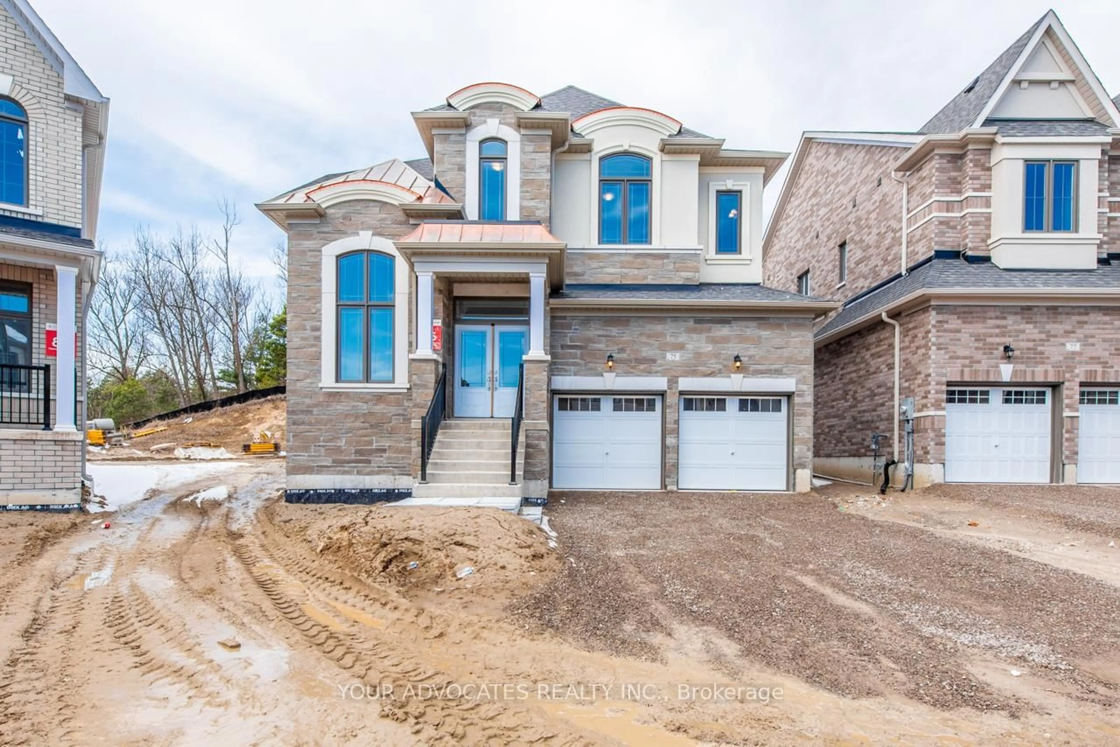 Home with brick exterior material, street for 75 James Walker Ave, Caledon Ontario L7C 1R5