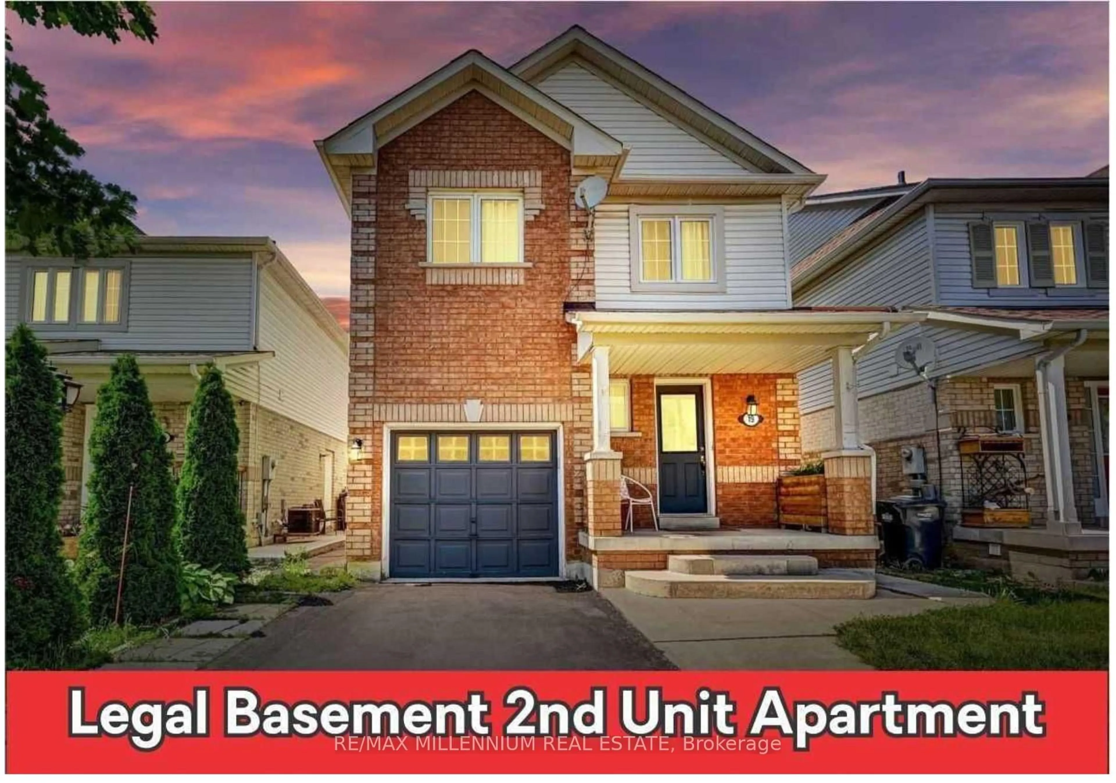 Home with brick exterior material, street for 19 Earl Grey Cres, Brampton Ontario L7A 2L3