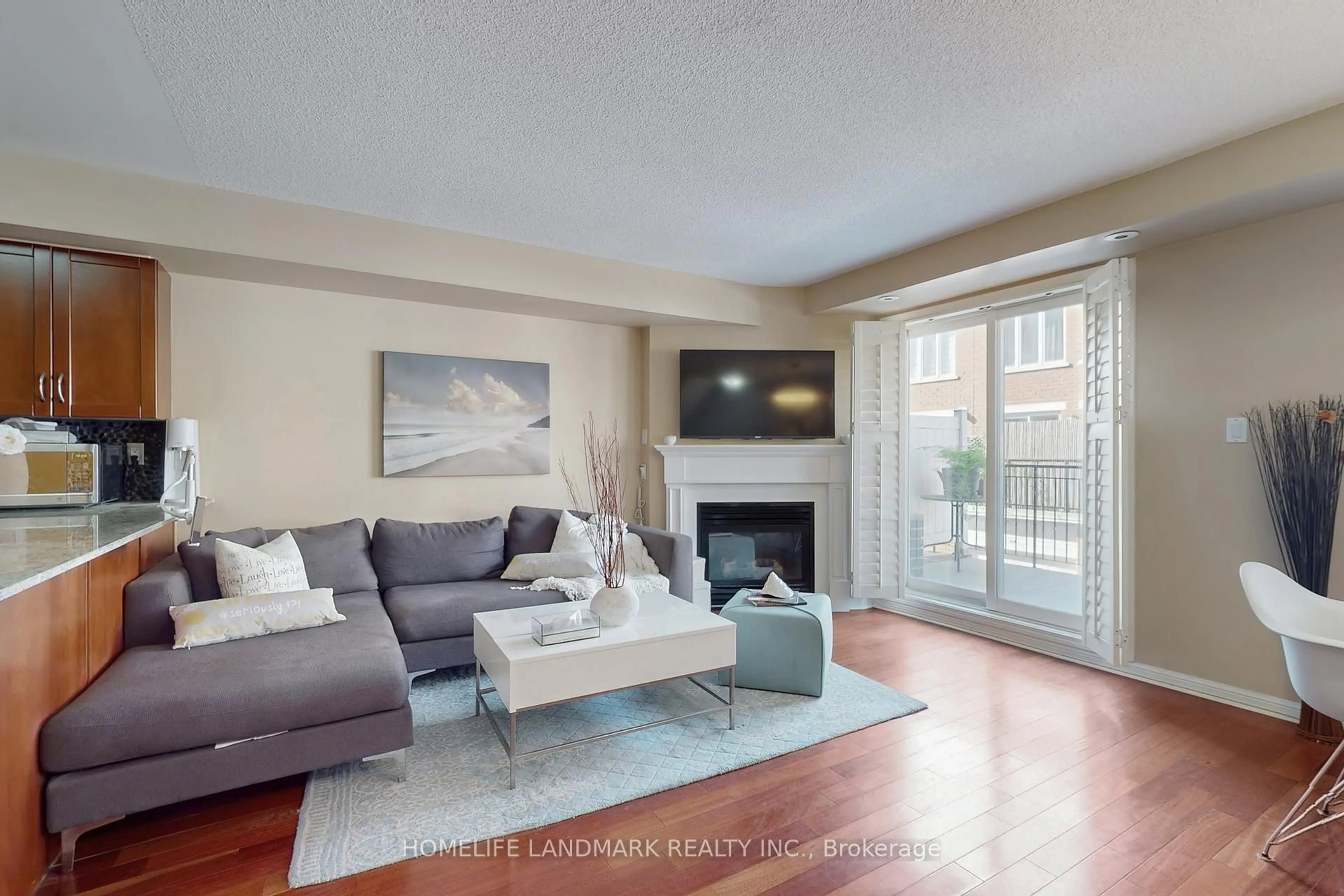 Living room with furniture, unknown for 60 Joe Shuster Way #310, Toronto Ontario M6K 1Y8
