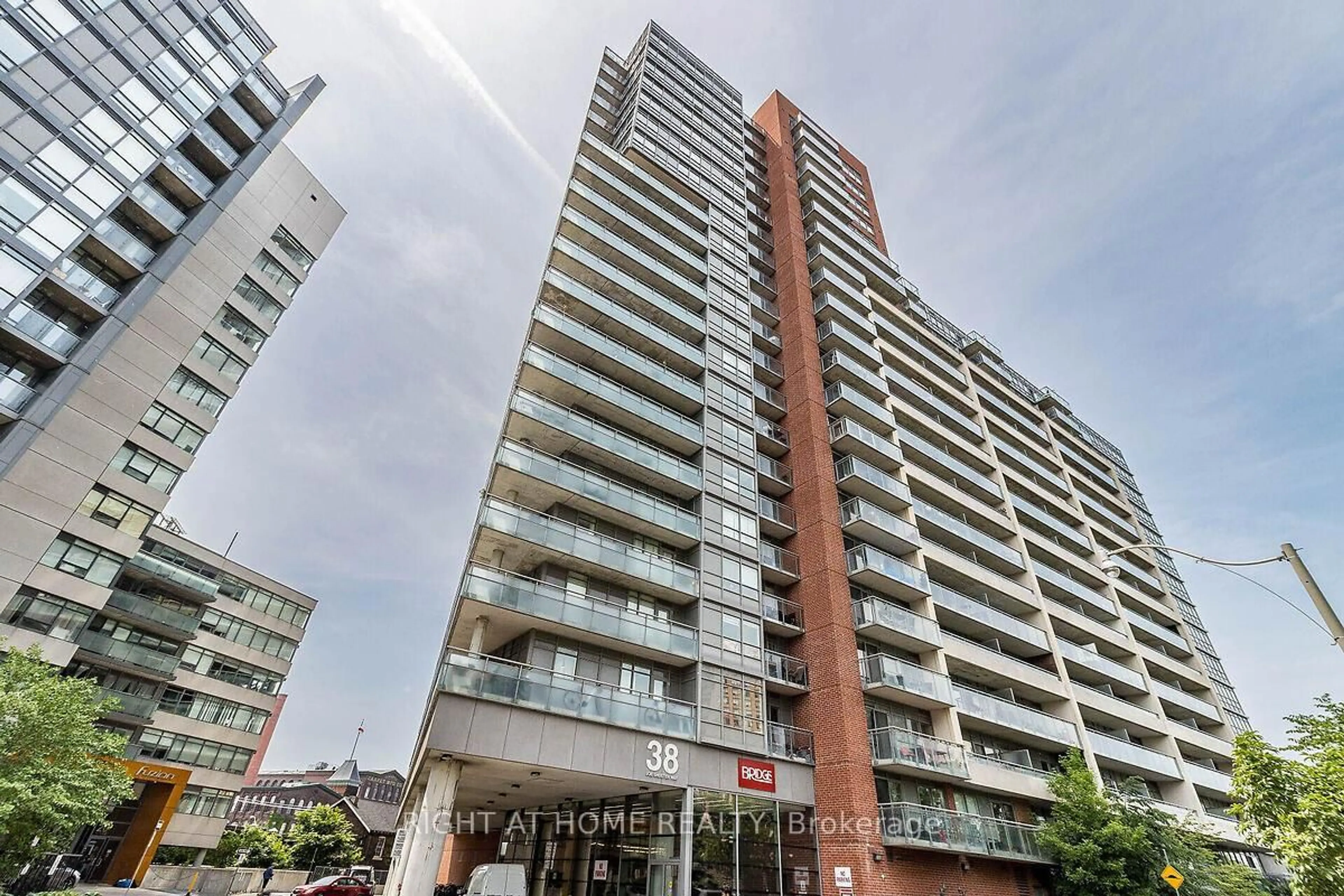 Patio, unknown for 38 Joe Shuster Way #318, Toronto Ontario M6K 0A5