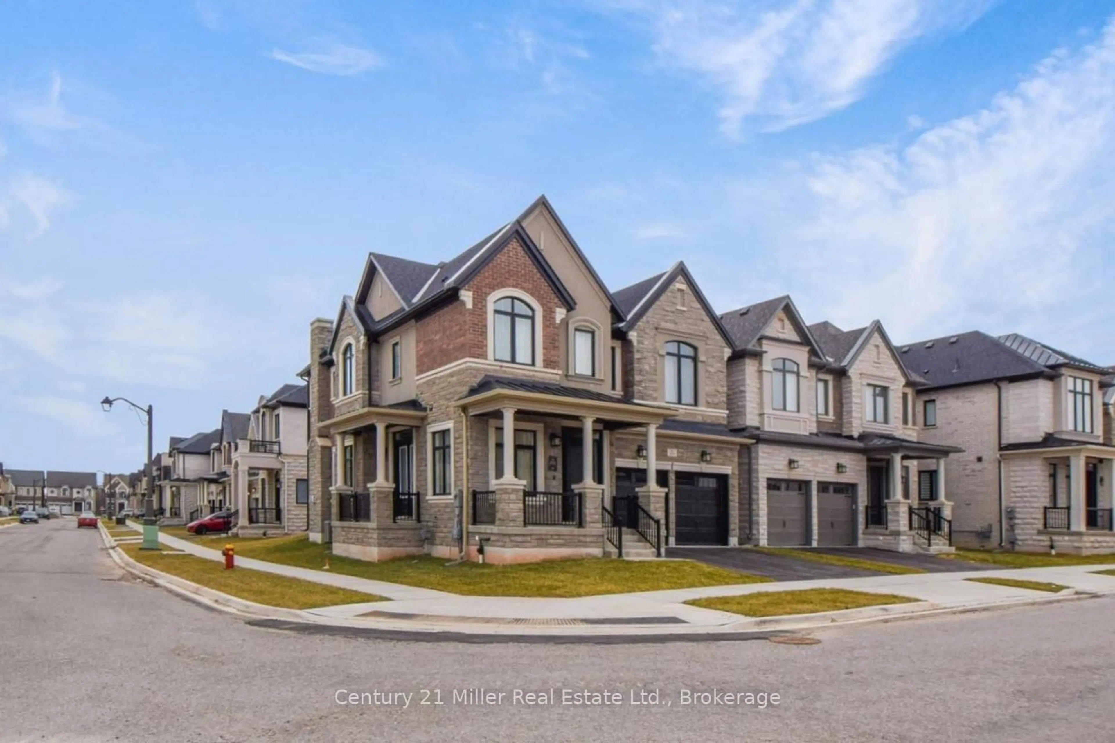 Home with brick exterior material, street for 2368 Edward Leaver Tr, Oakville Ontario L6M 5M7