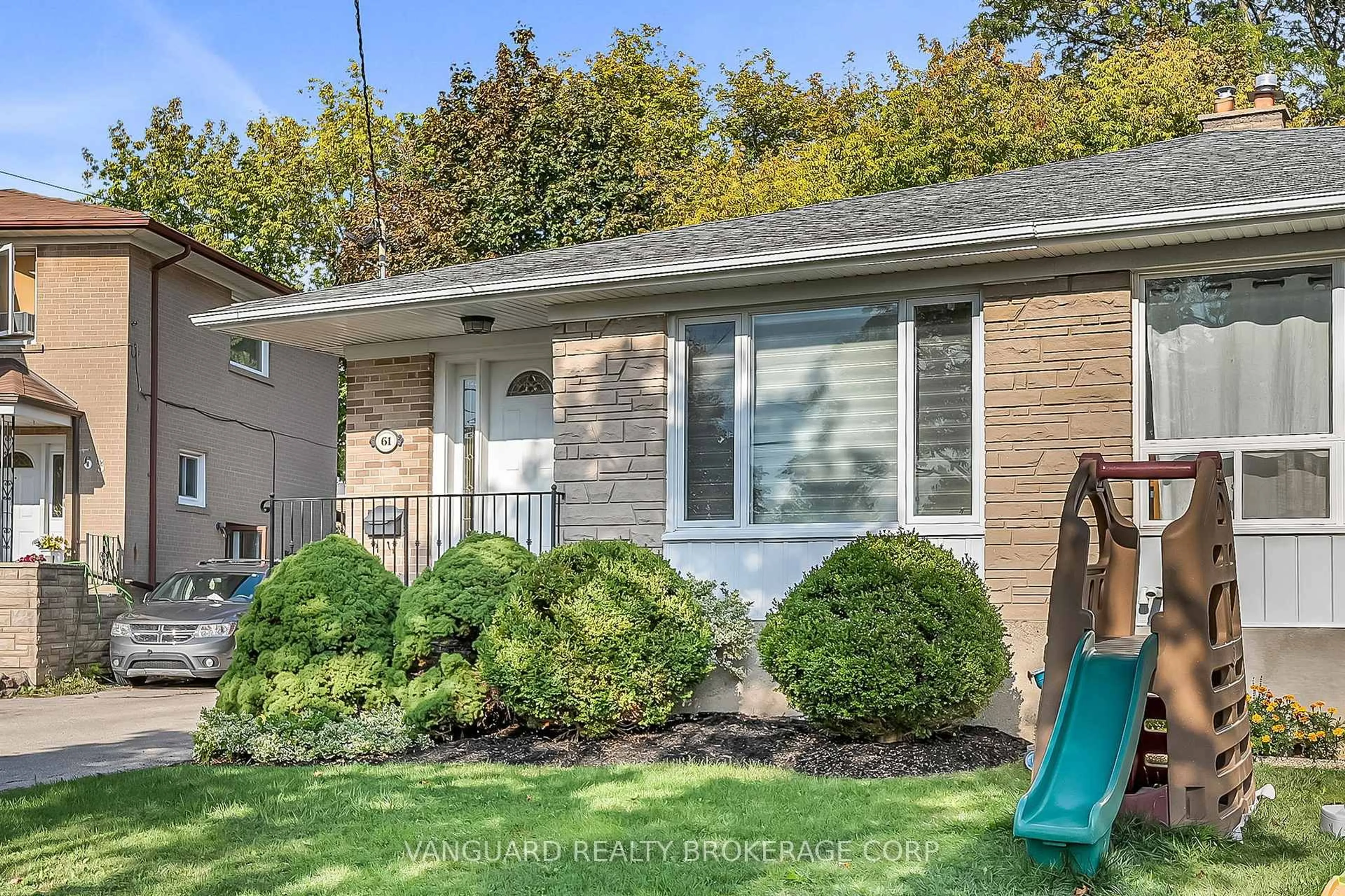 Home with brick exterior material, street for 61 Gambello Cres, Toronto Ontario M3J 1W2