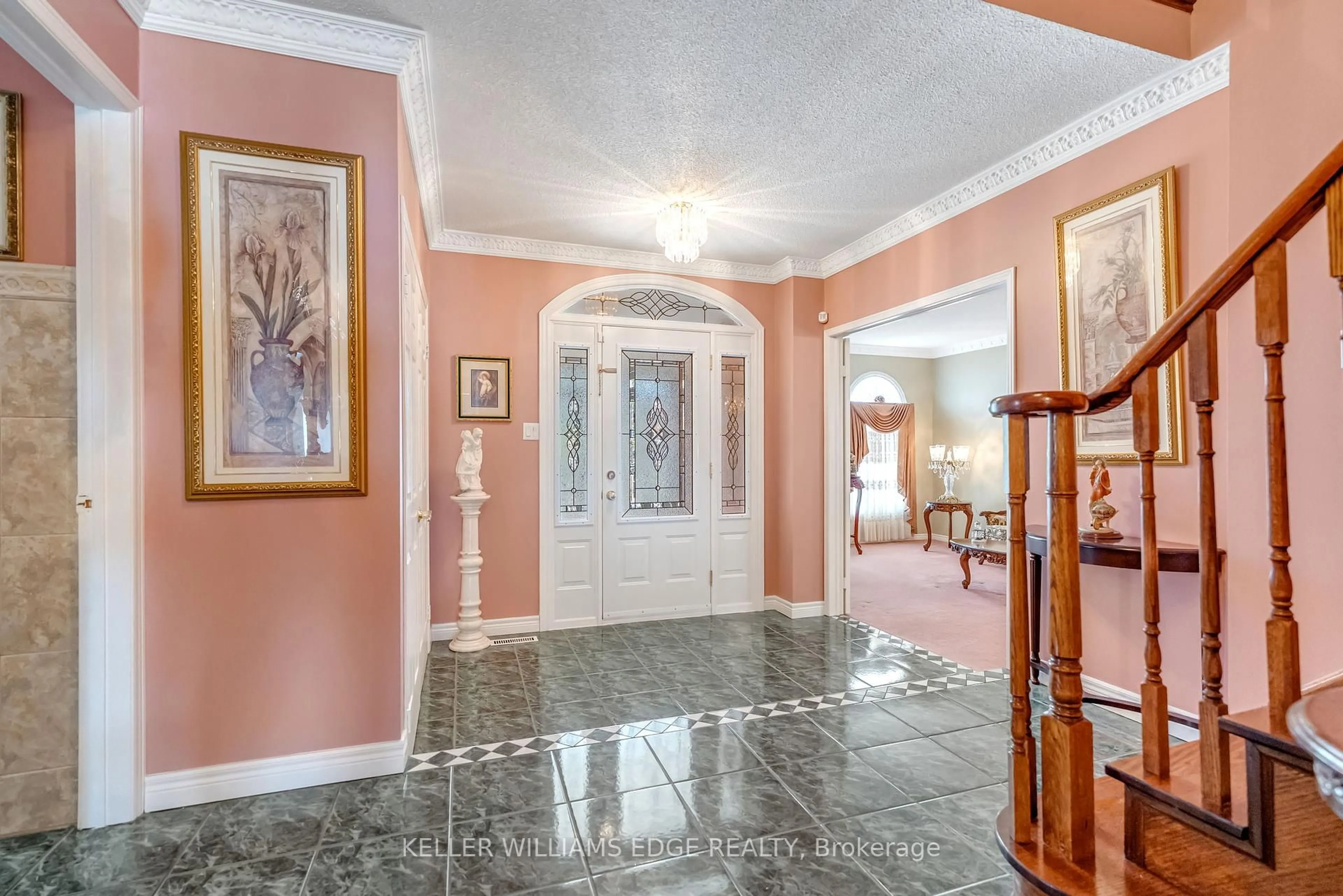 Indoor foyer for 51 Corkett Dr, Brampton Ontario L6X 3G1